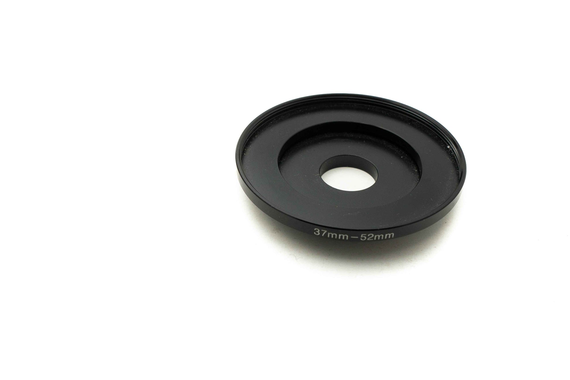 SYSTEM-S Objektiv Hülle 52 mm kompatibel mit Effekt Linse mit Gewinde für iPhone 15 Pro in Schwarz Grau