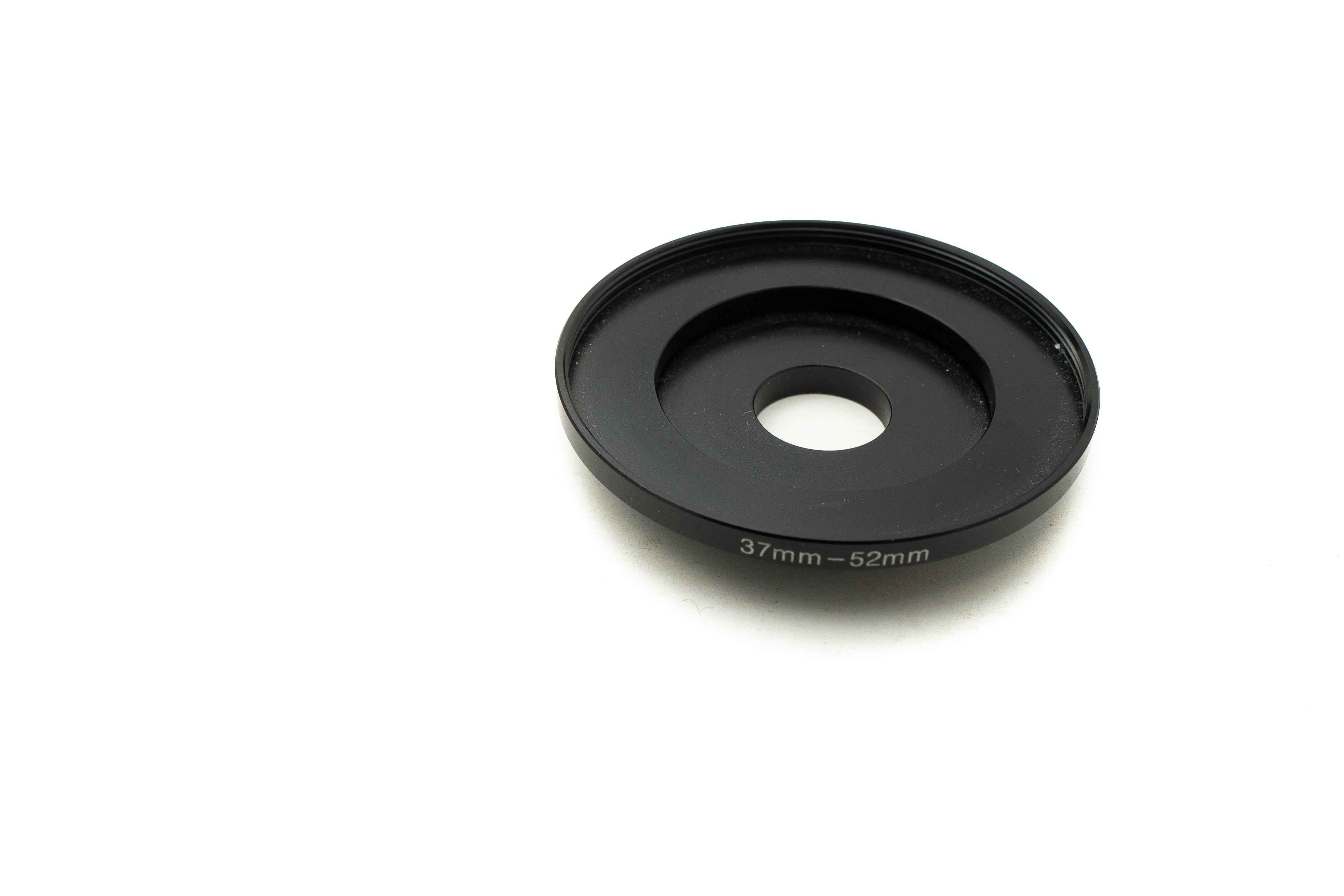SYSTEM-S Objektiv Hülle 52 mm kompatibel mit Effekt Linse mit Gewinde für iPhone 15 Pro in Schwarz Grau