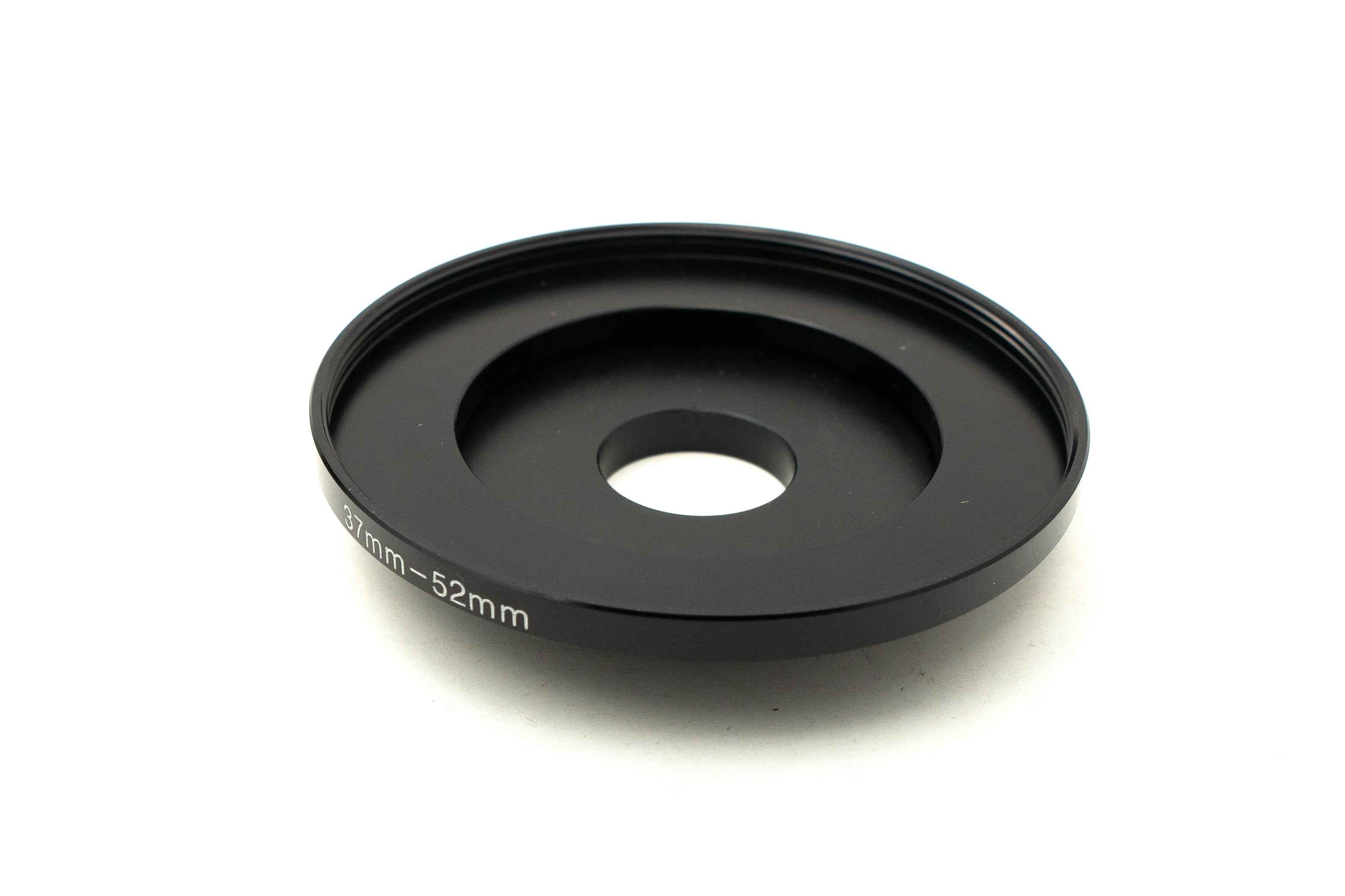SYSTEM-S Objektiv Hülle 52 mm kompatibel mit Effekt Linse mit Gewinde für iPhone 15 Pro Max in Schwarz Grau