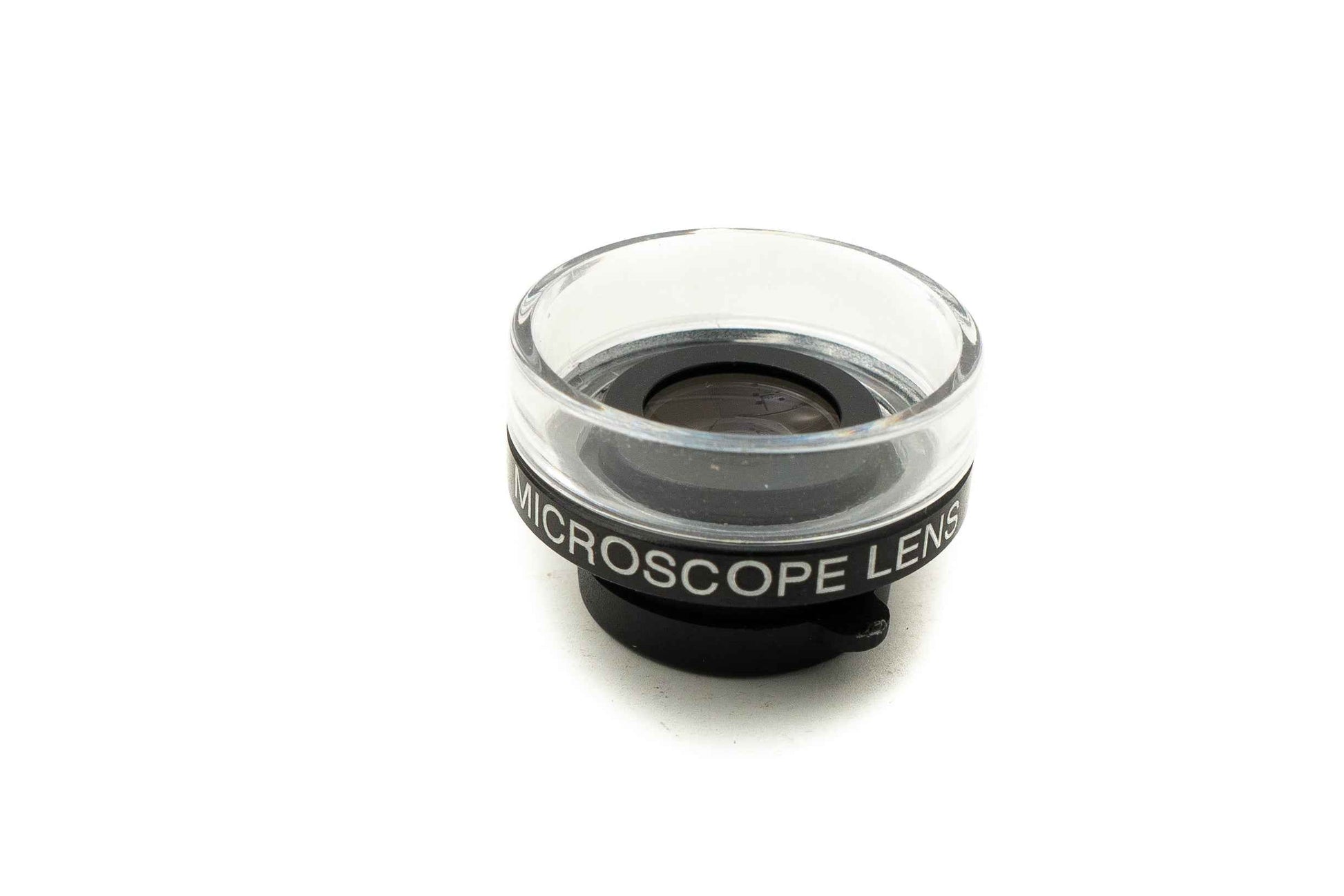 SYSTEM-S Super Makro Linse 30x 37 mm Mikroskop Filter mit Hülle für iPhone 15 Pro Max