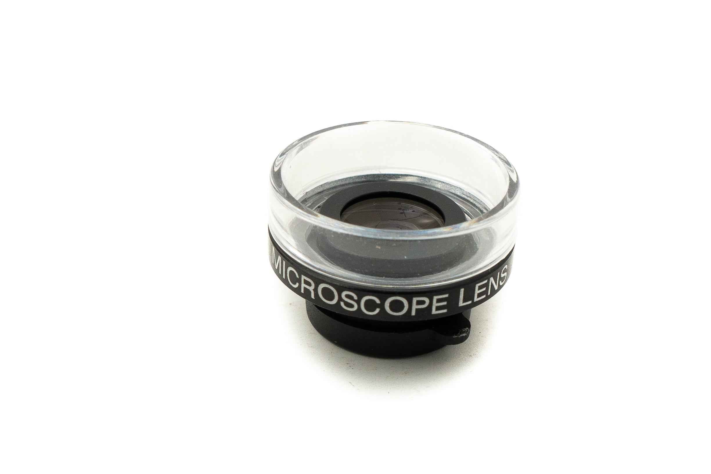 SYSTEM-S Super Makro Linse 30x 37 mm Mikroskop Filter mit Hülle für iPhone 15 Pro Max
