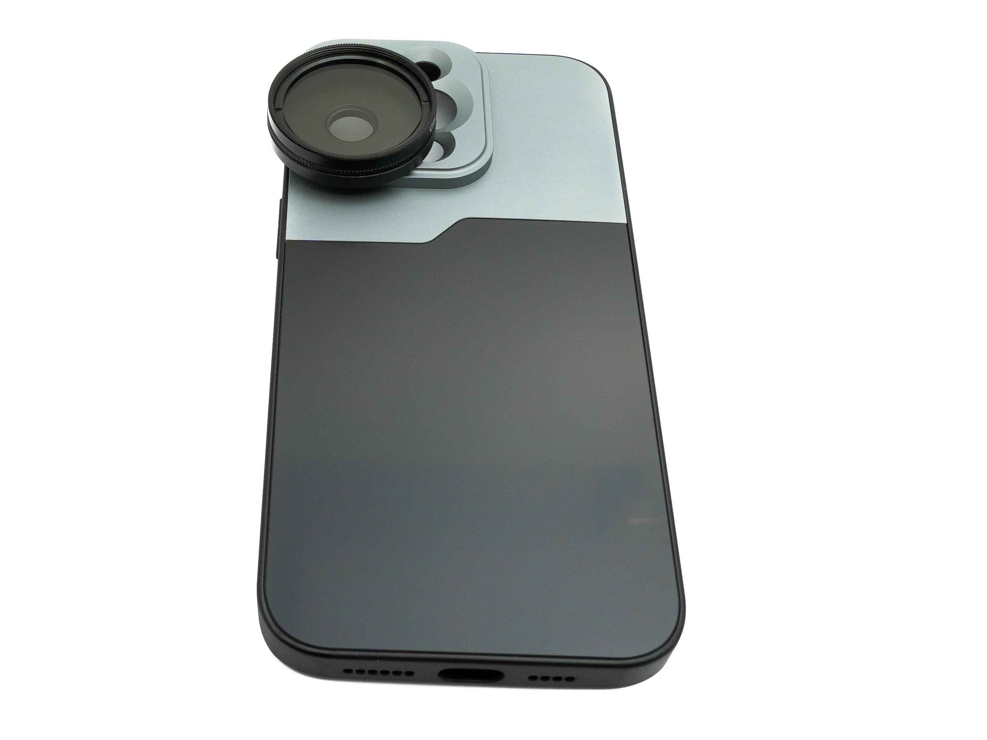 SYSTEM-S CPL Filter 37 mm Circular Polarizer Linse mit Gewinde Hülle für iPhone 14 Pro Max