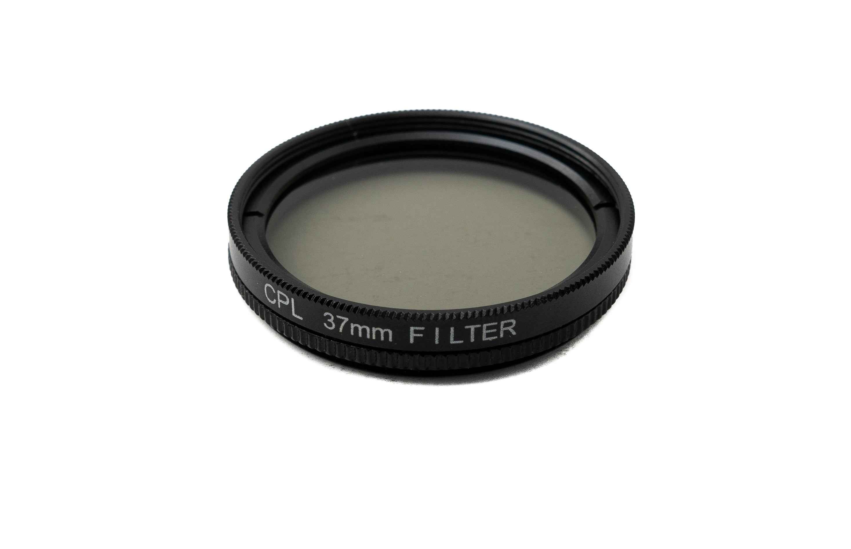 SYSTEM-S CPL Filter 37 mm Circular Polarizer Linse mit Gewinde Hülle für iPhone 15 Plus