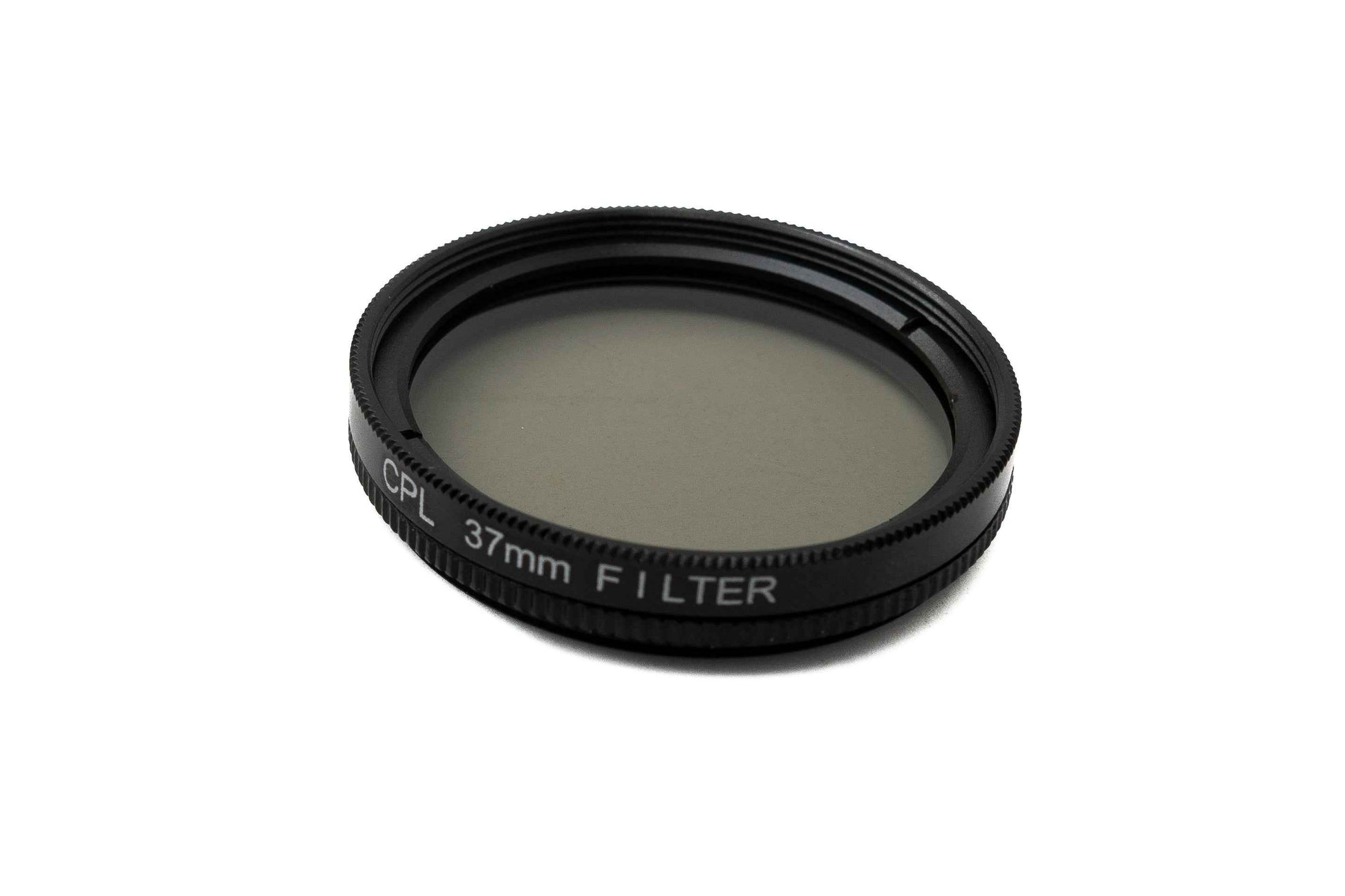 SYSTEM-S CPL Filter 37 mm Circular Polarizer Linse mit Gewinde Hülle für iPhone 15 Pro