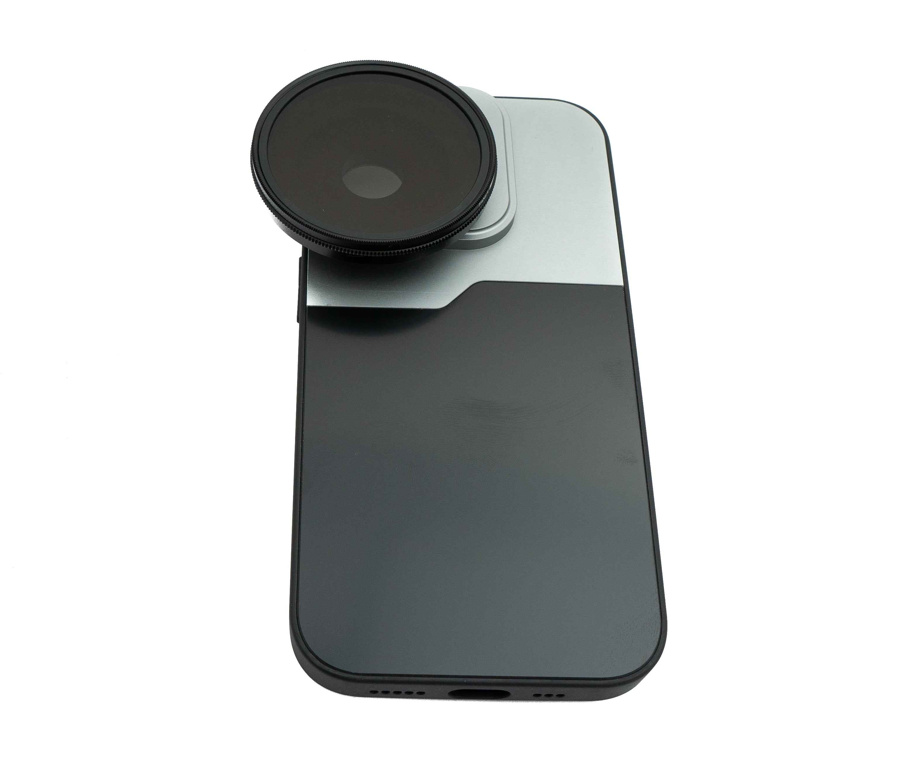 SYSTEM-S CPL Filter 52 mm Circular Polarizer Linse mit Gewinde Hülle für iPhone 14 Pro