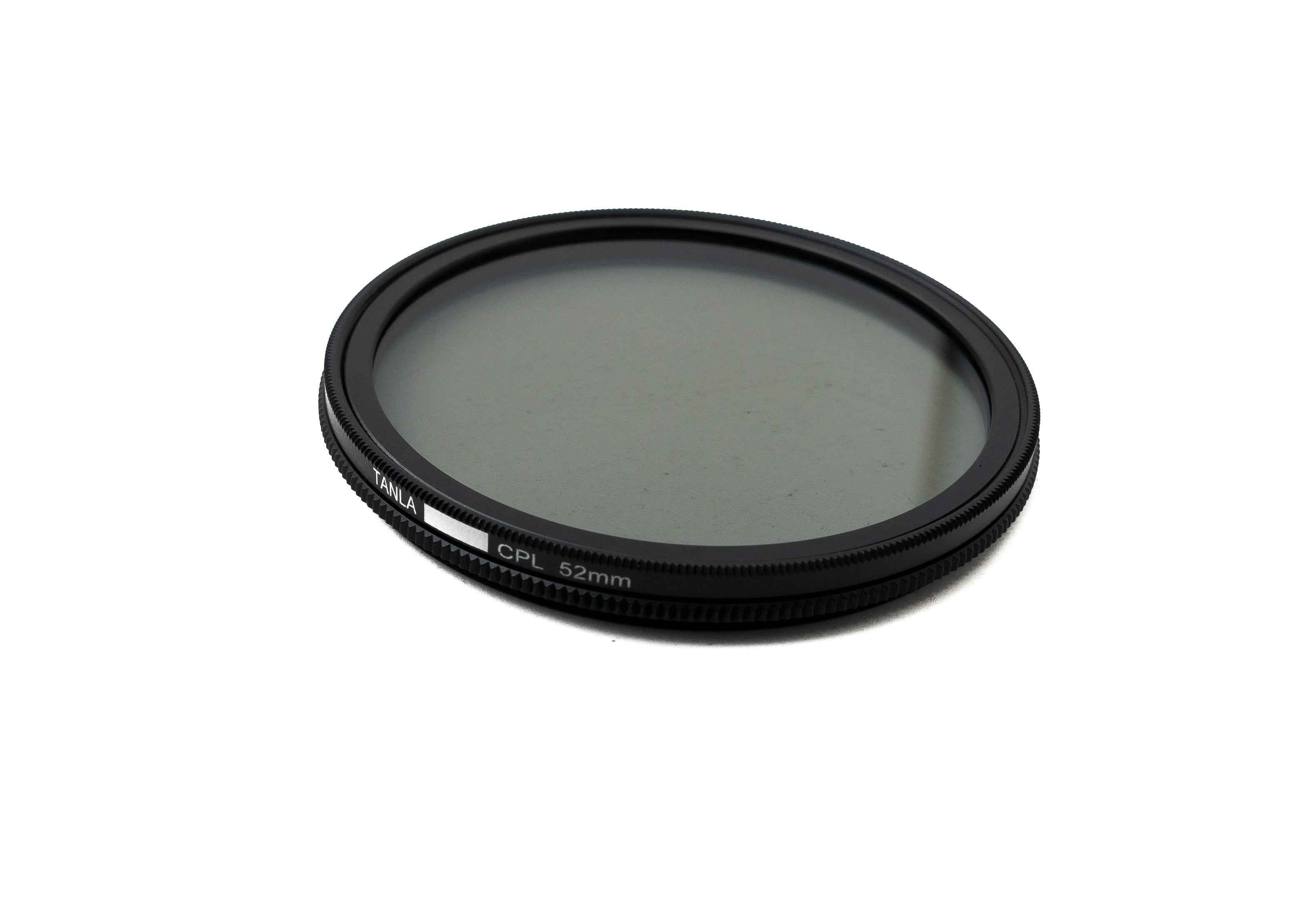 SYSTEM-S CPL Filter 52 mm Circular Polarizer Linse mit Gewinde Hülle für iPhone 15 Pro