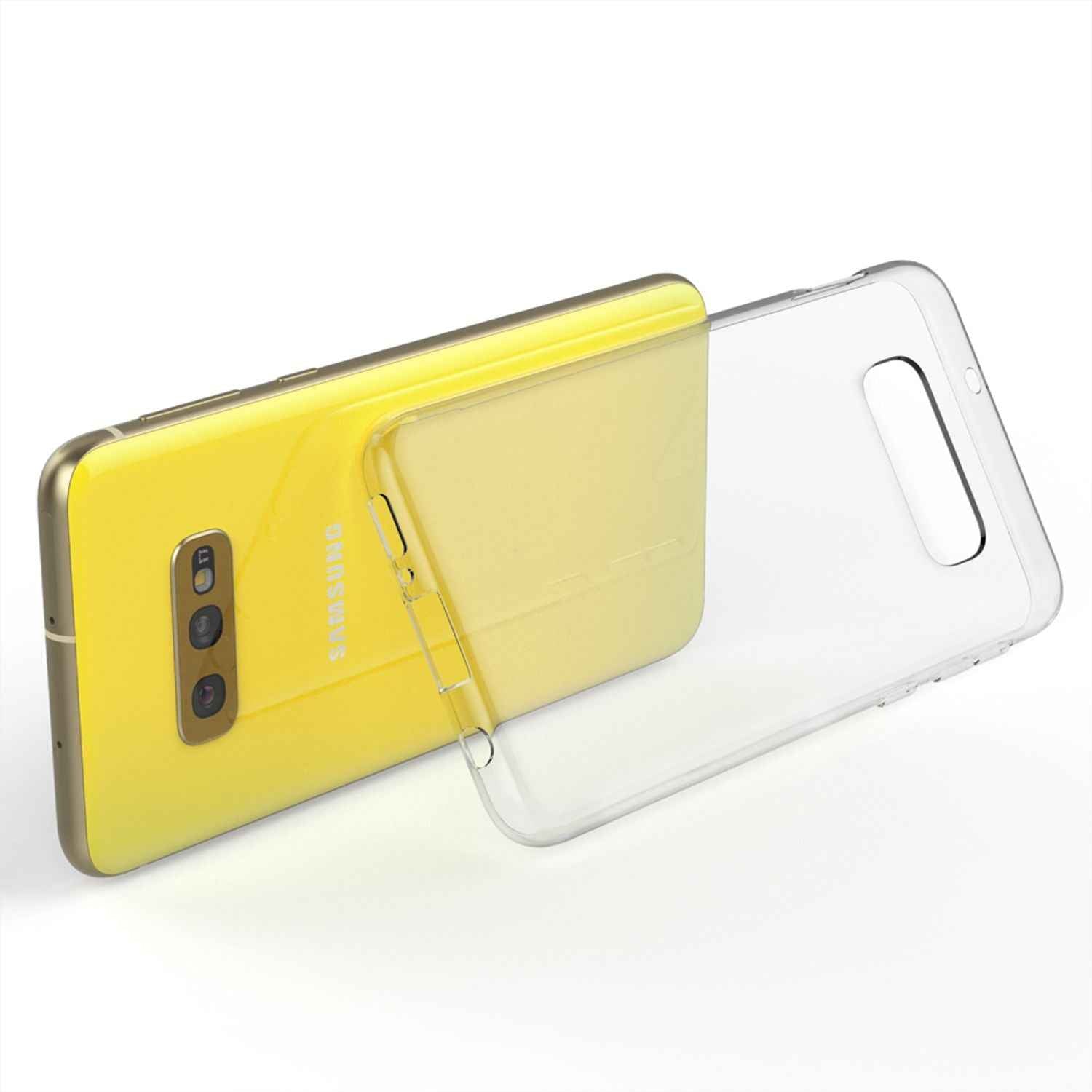 NALIA Handyhülle für Samsung Galaxy S10e Hülle, Dünne Durchsichtige Schutzhülle