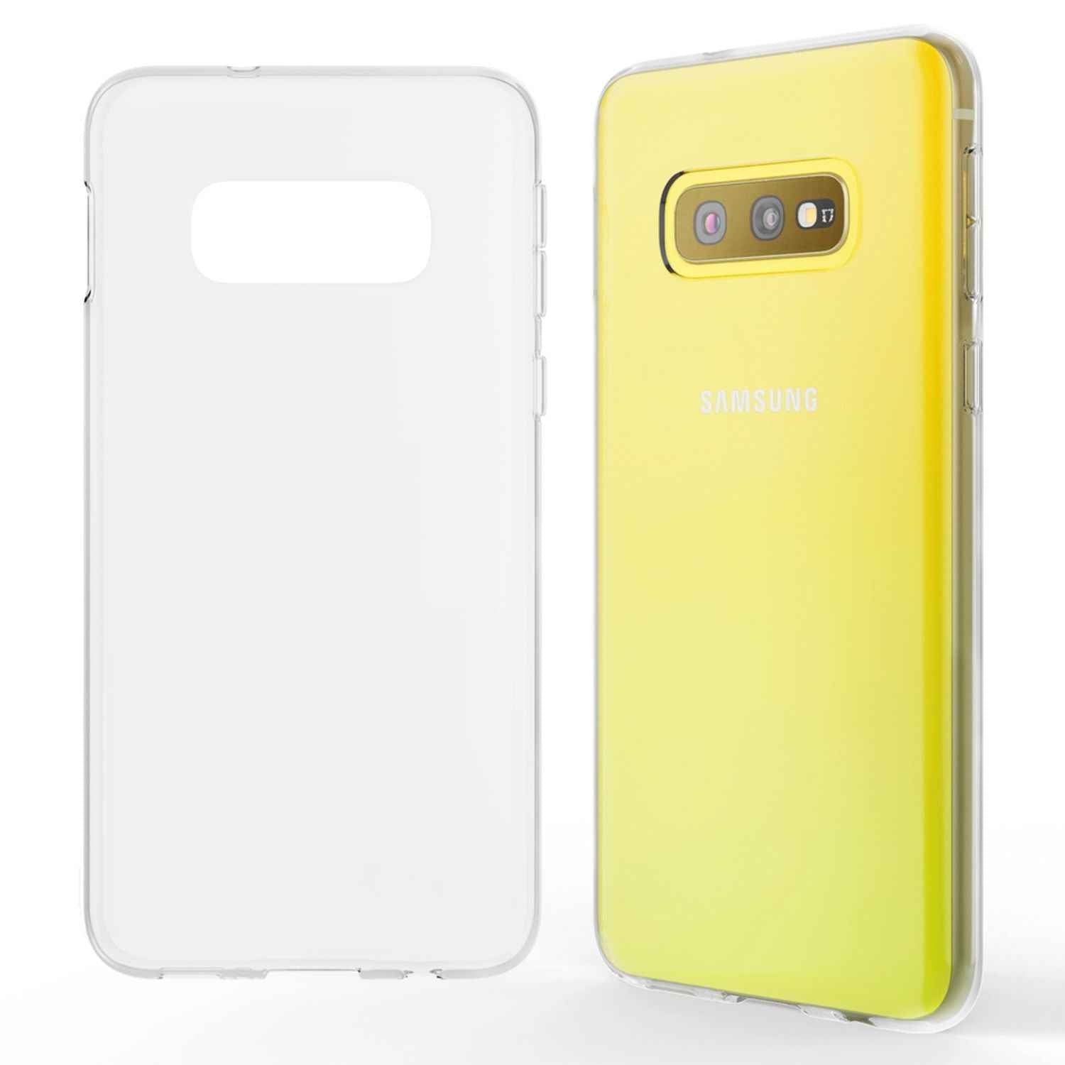 NALIA Handyhülle für Samsung Galaxy S10e Hülle, Dünne Durchsichtige Schutzhülle