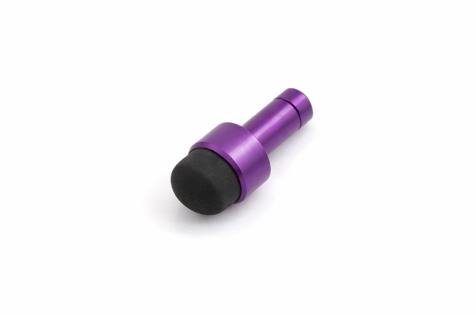 Mini Stylus Touch Pen lila 2 cm Silikonspitze für Touchscreen-Geräte | System-S