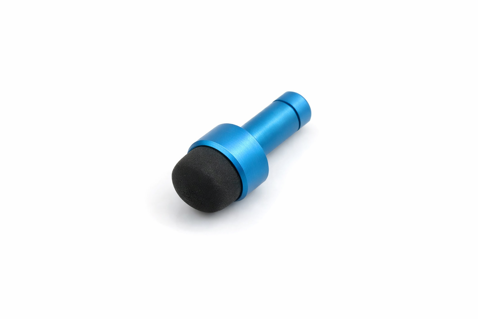 Eingabestift Mini Stylus Touch Pen mit Audio-Stecker 2 cm Blau | System-S
