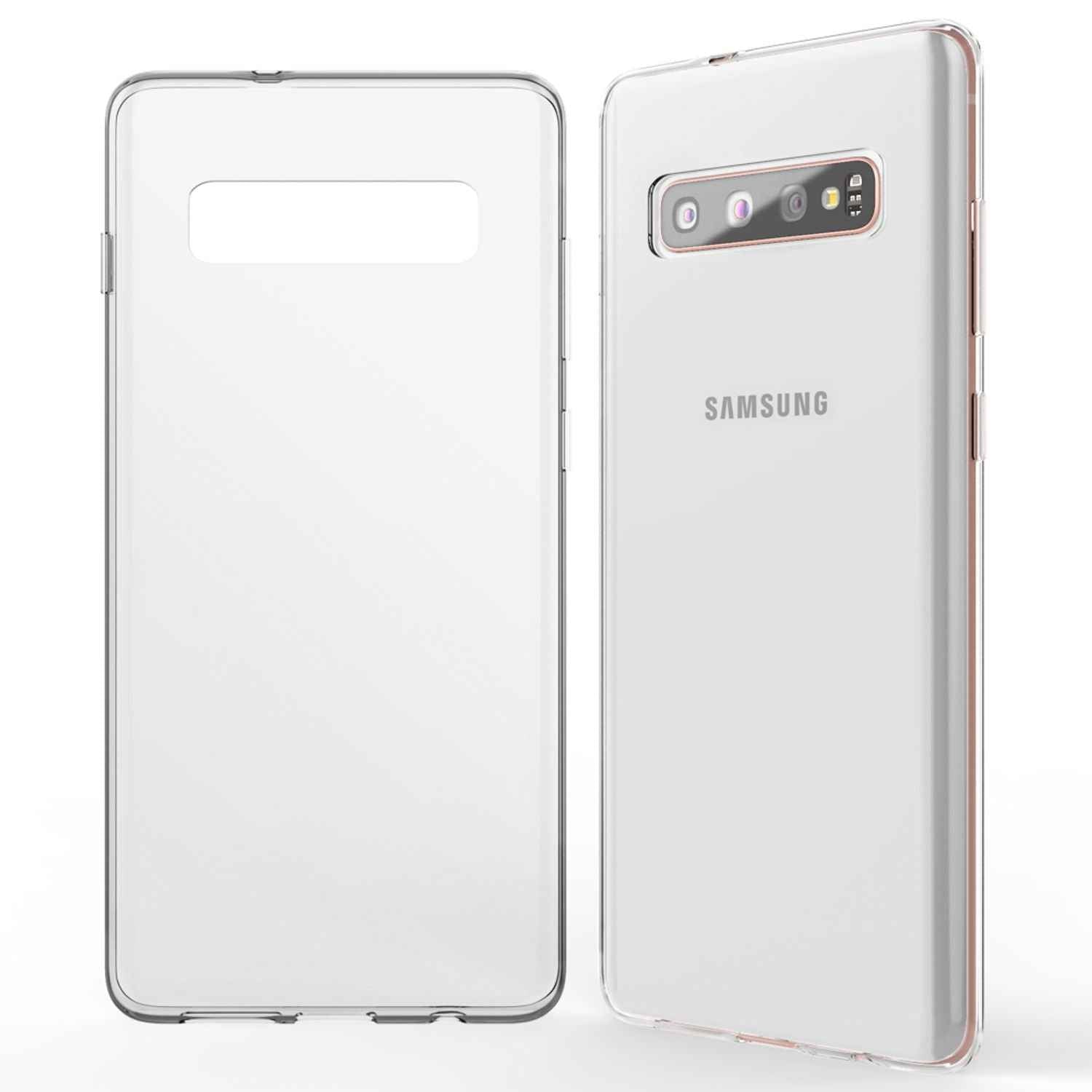 NALIA Handyhülle für Samsung Galaxy S10 Plus Hülle, Dünne Silikon Schutzhülle
