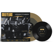 Cold Years - Goodbye To Misery color in color (black/gold) vinyl LP + 7-inch