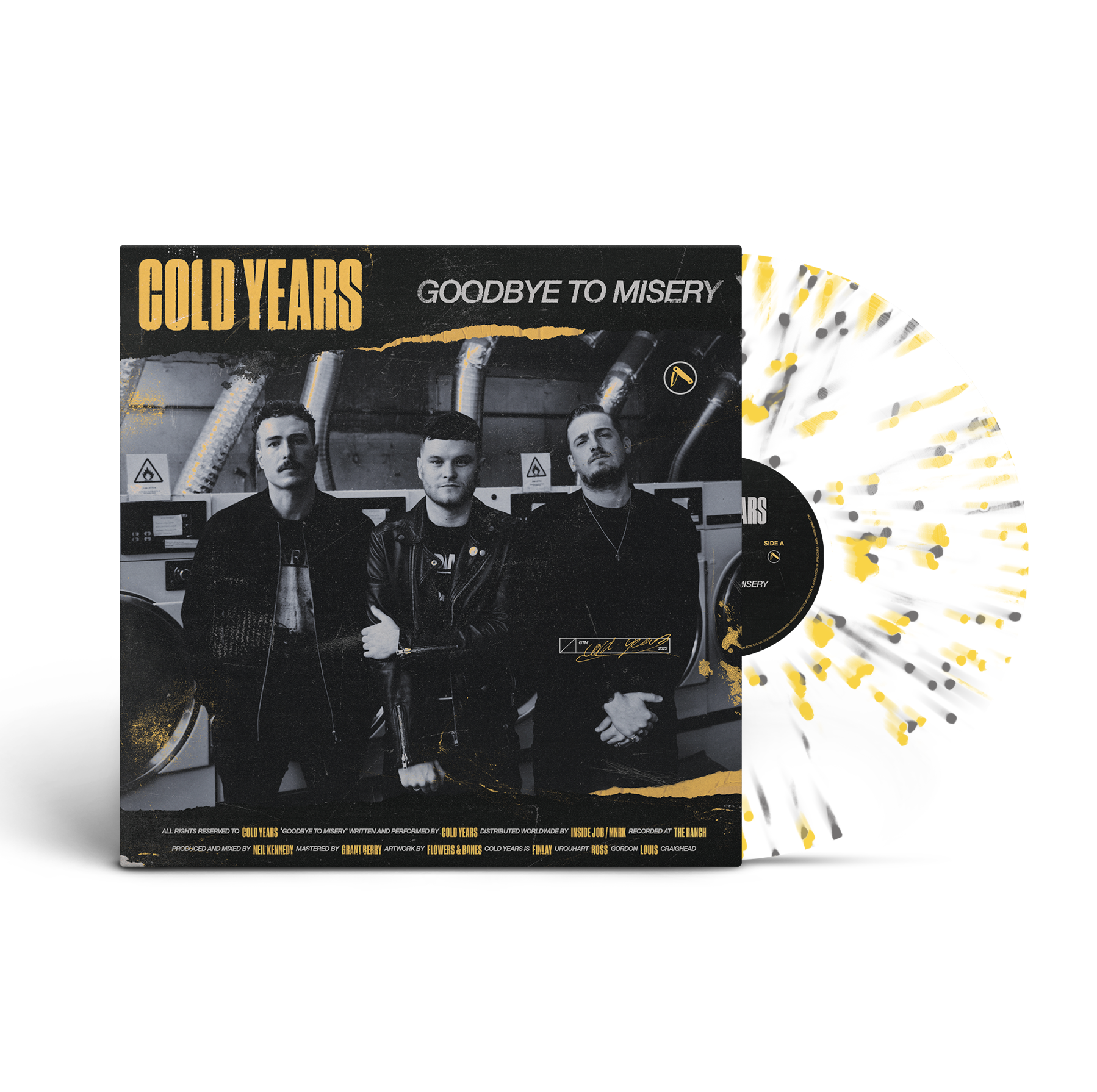 Vinyl-Schallplatte Goodbye To Misery 12" 180g Splatter Cold Years