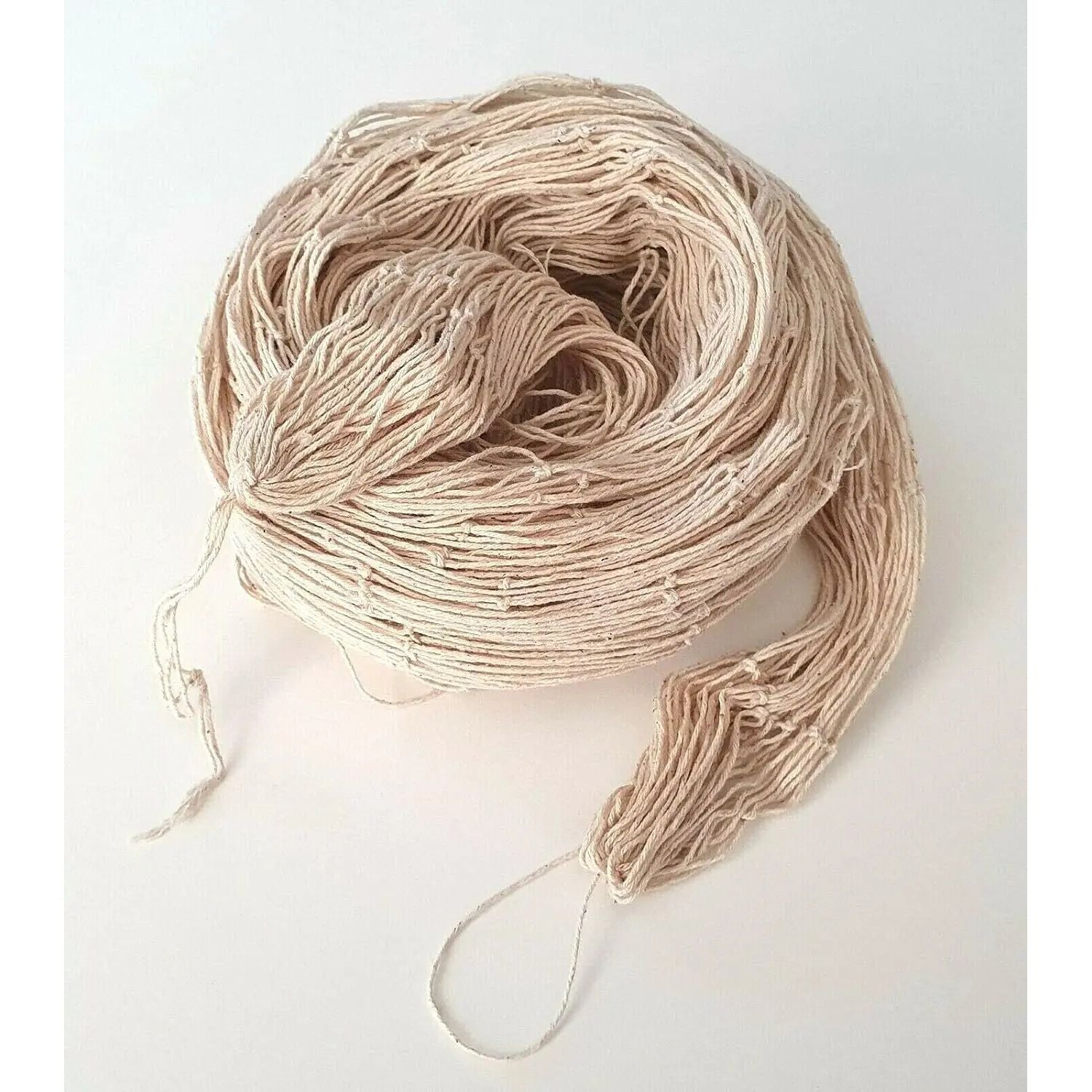 Dekonetz aus Baumwolle 100x200 cm, ideal für maritime Wohnaccessoires