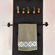 Waffel-Küchentuch 100% Baumwolle in Weiß, 50x70cm, ideal für die Küche