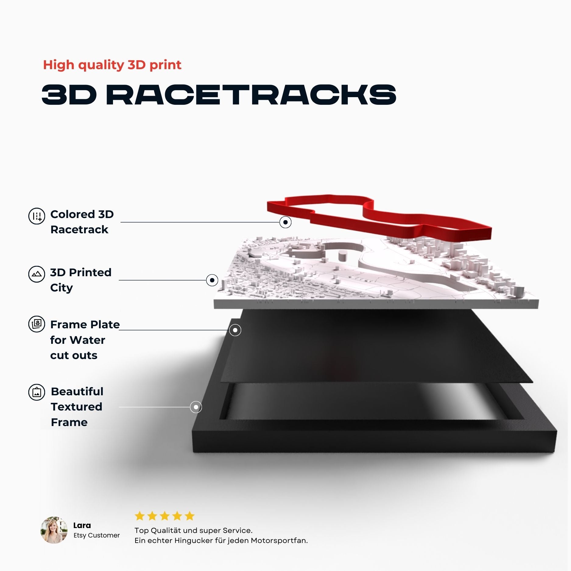 Nürburgring GP, Frontansicht, stilvolles Schwarz, perfekte Passform
