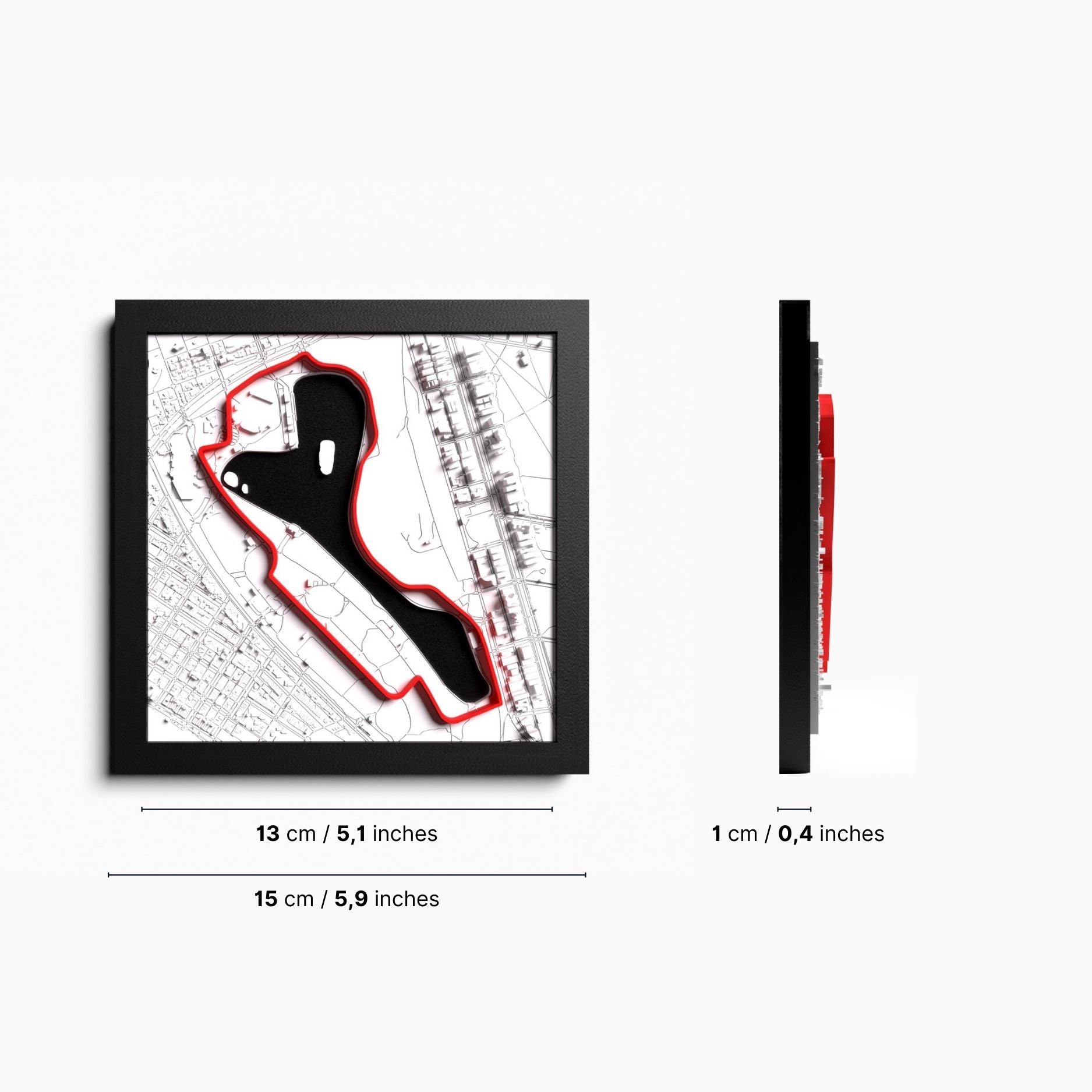 Nürburgring GP, Nahaufnahme, feine Details, sportliches Design