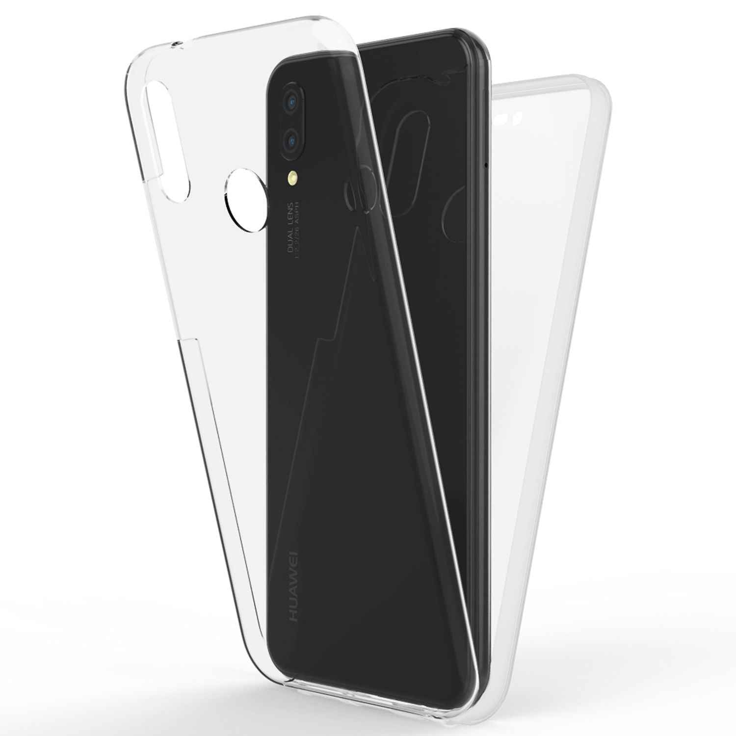 NALIA 360 Grad Handy Hülle für Huawei P20 Lite, Full Cover Case Rundum Bumper