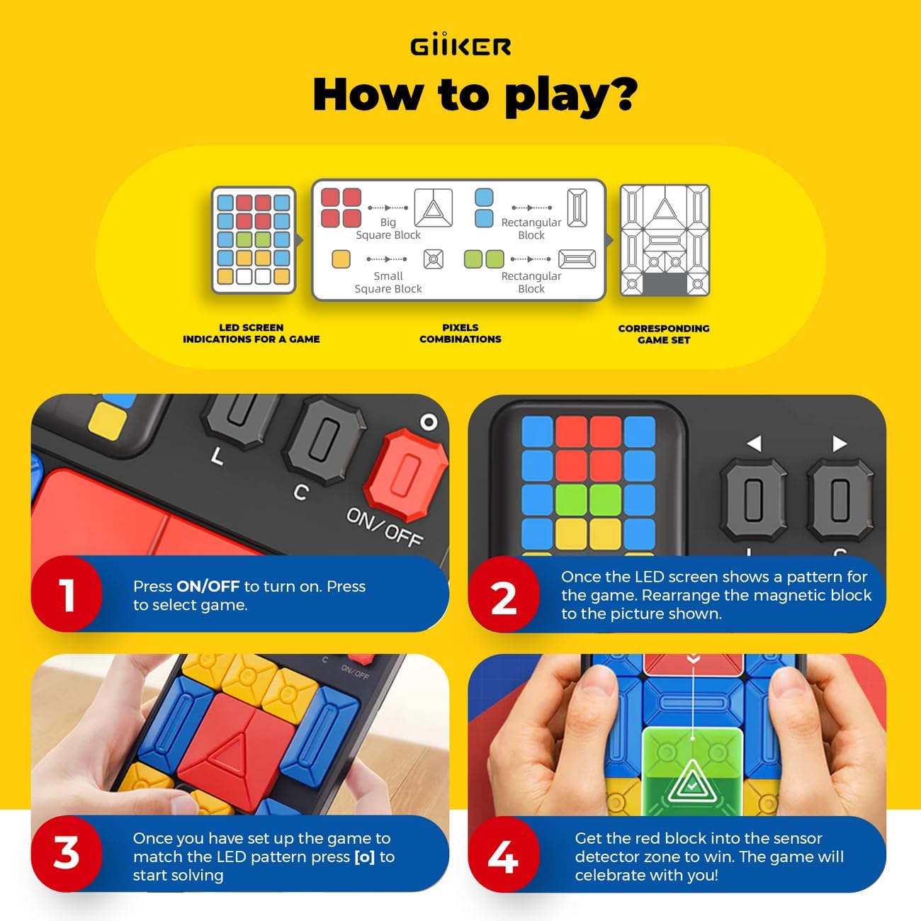 Super Slide Puzzle Games, Original 500+ Challenges Brain Teaser Puzzle-2