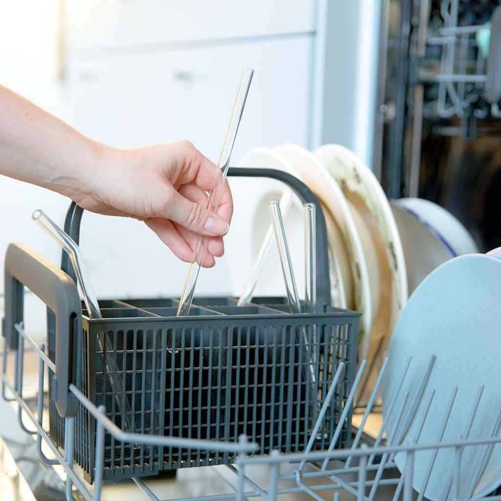 50x 30cm Glasstrohhalme für Flaschen von 0,33 bis 1 Liter für jeden Anlass