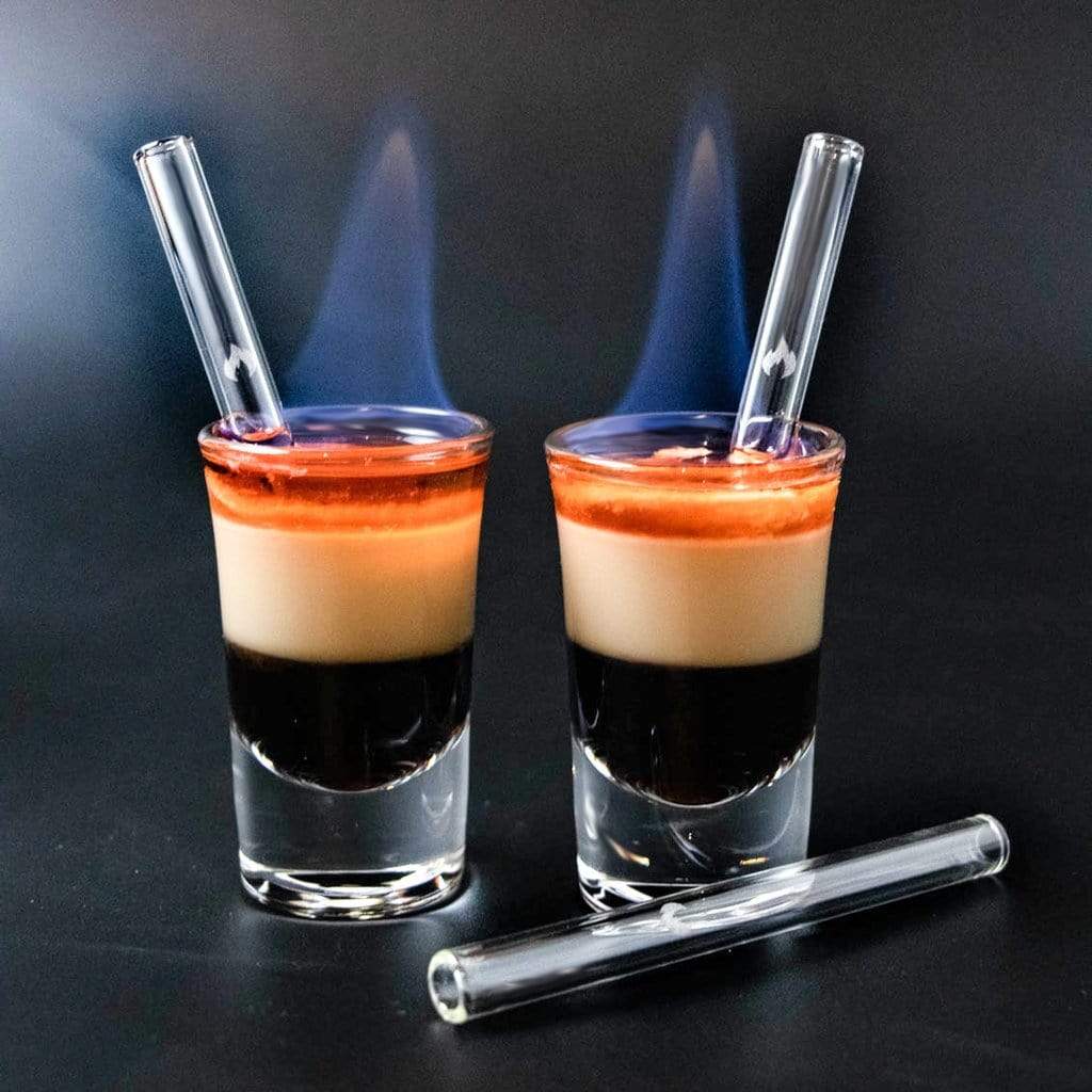 Glasstrohhalme 10 cm wiederverwendbar spülmaschinenfest | HALM Straws