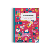 Hallo Roboter! interaktives Spielzeug in bunten Farben mit LED-Leuchten