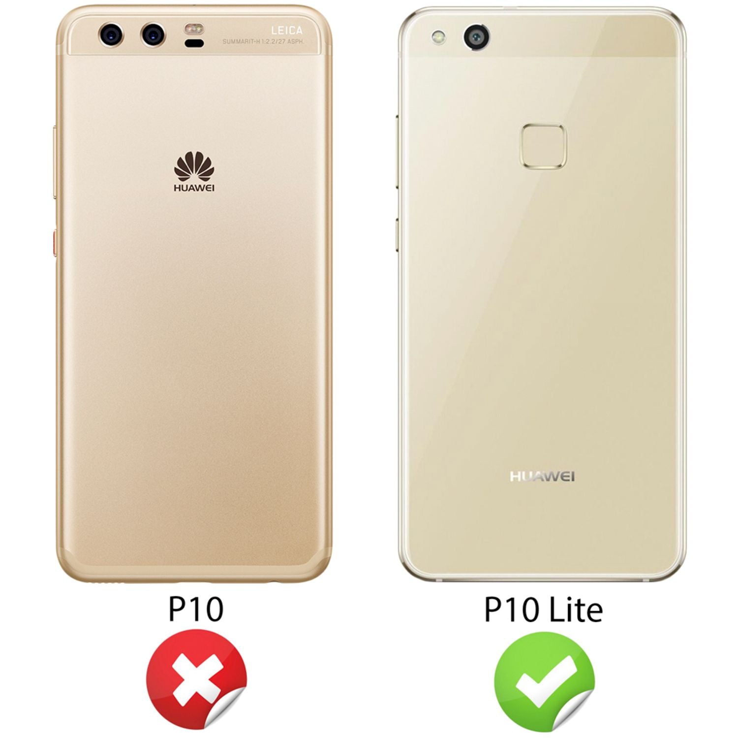 Handyhülle TPU Silikon für Huawei P10 Lite mehrfarbig Motiv | NALIA Berlin
