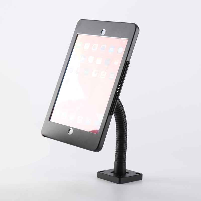 SYSTEM-S Tischständer Halterung abschließbar flexibel für iPad 7 8 9 10.2" (2019 2020 2021) A2270 A2428 A2429 A2430 A2197 A2200 A2198 A2199 A2602 A2604 A2603 A2605