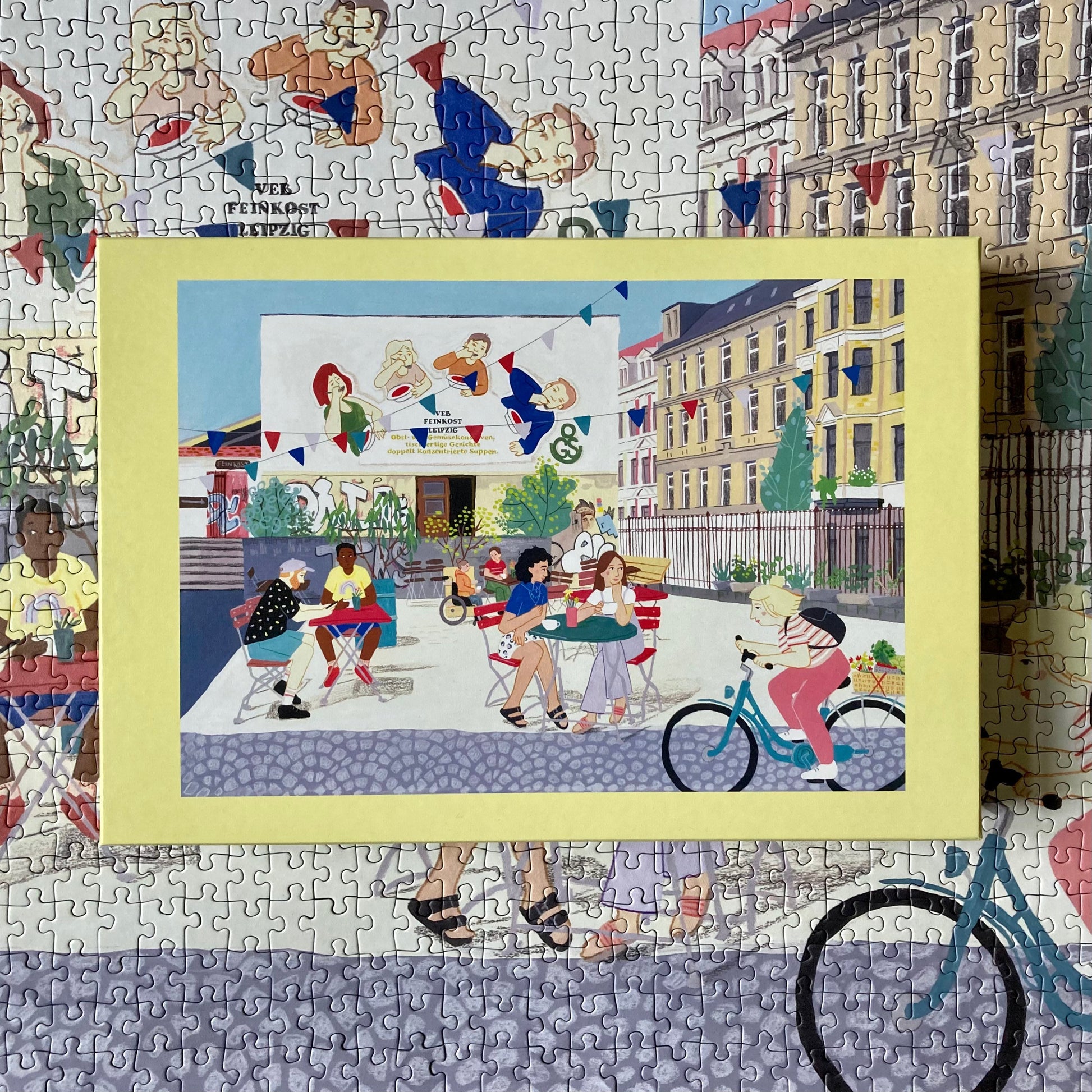 Feinkost von Hersteller, hochwertige Zutaten in ansprechender Verpackung