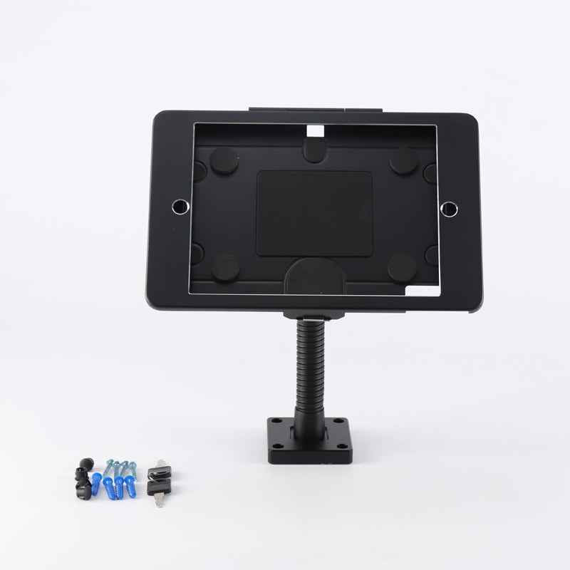 SYSTEM-S Tischständer Halterung abschließbar flexibel für iPad 7 8 9 10.2" (2019 2020 2021) A2270 A2428 A2429 A2430 A2197 A2200 A2198 A2199 A2602 A2604 A2603 A2605