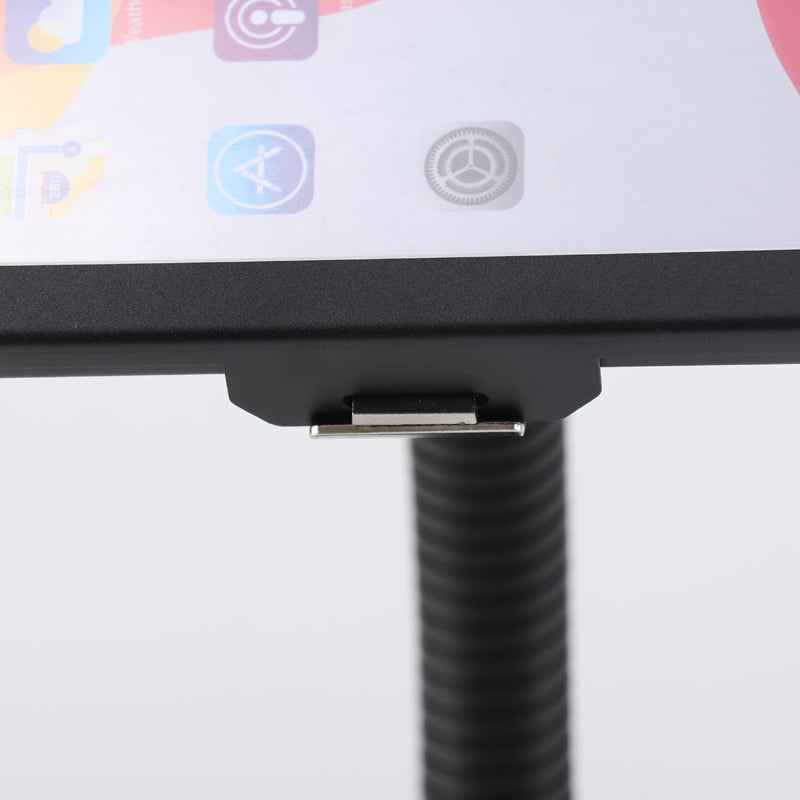 SYSTEM-S Tischständer Halterung abschließbar flexibel für iPad 7 8 9 10.2" (2019 2020 2021) A2270 A2428 A2429 A2430 A2197 A2200 A2198 A2199 A2602 A2604 A2603 A2605