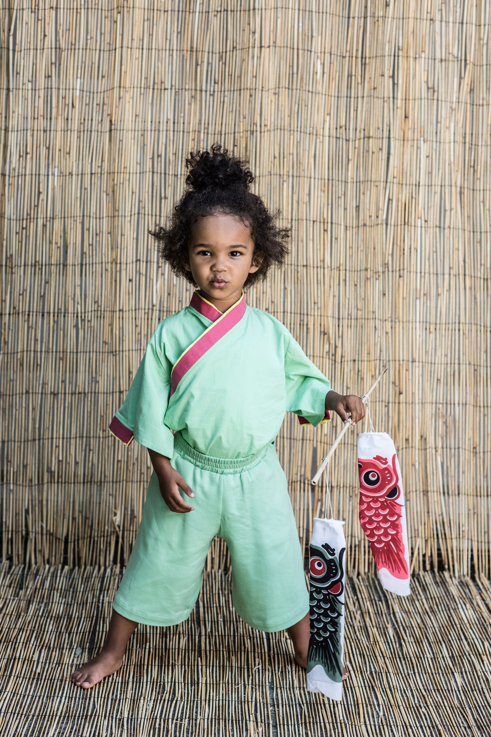 GREEN Samurai Baby Body-2