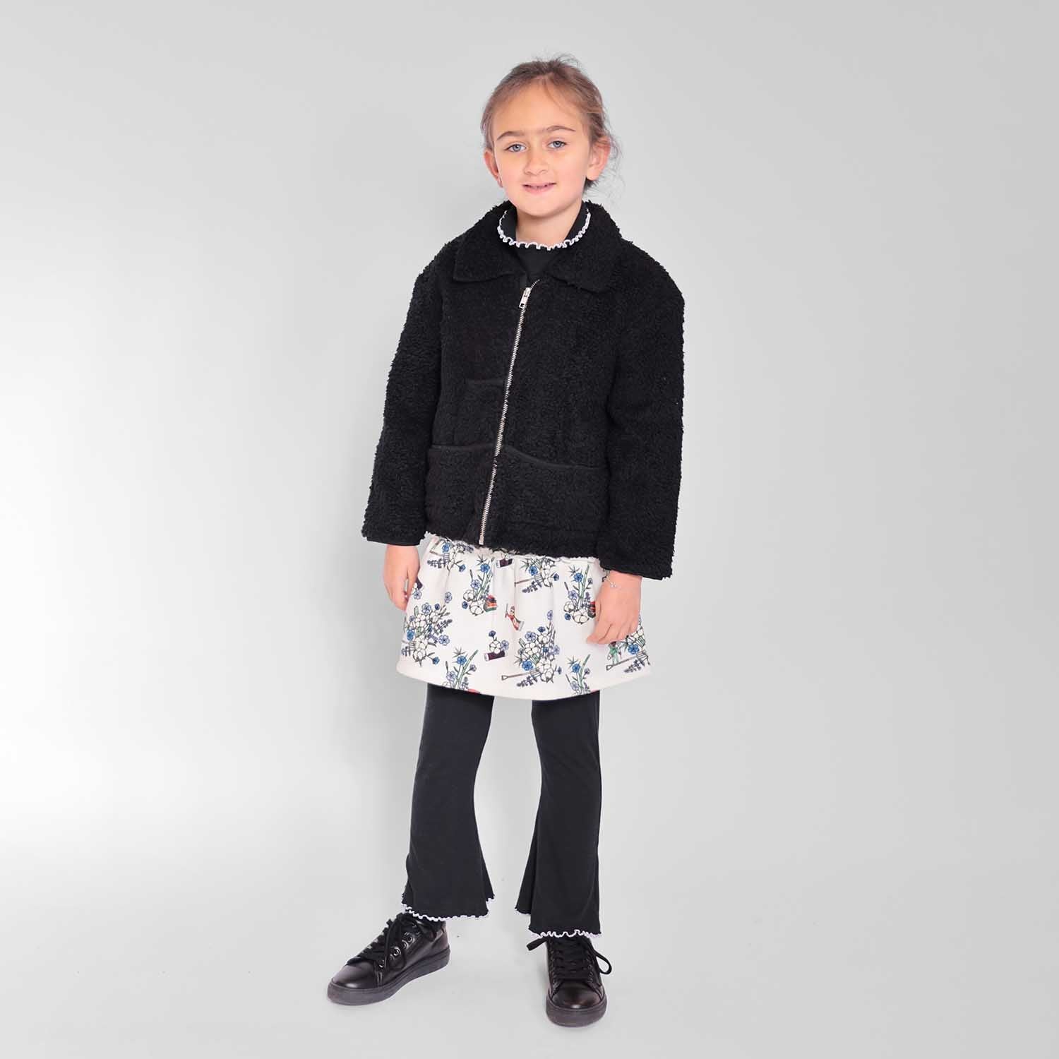 Black Flare Leggings-1