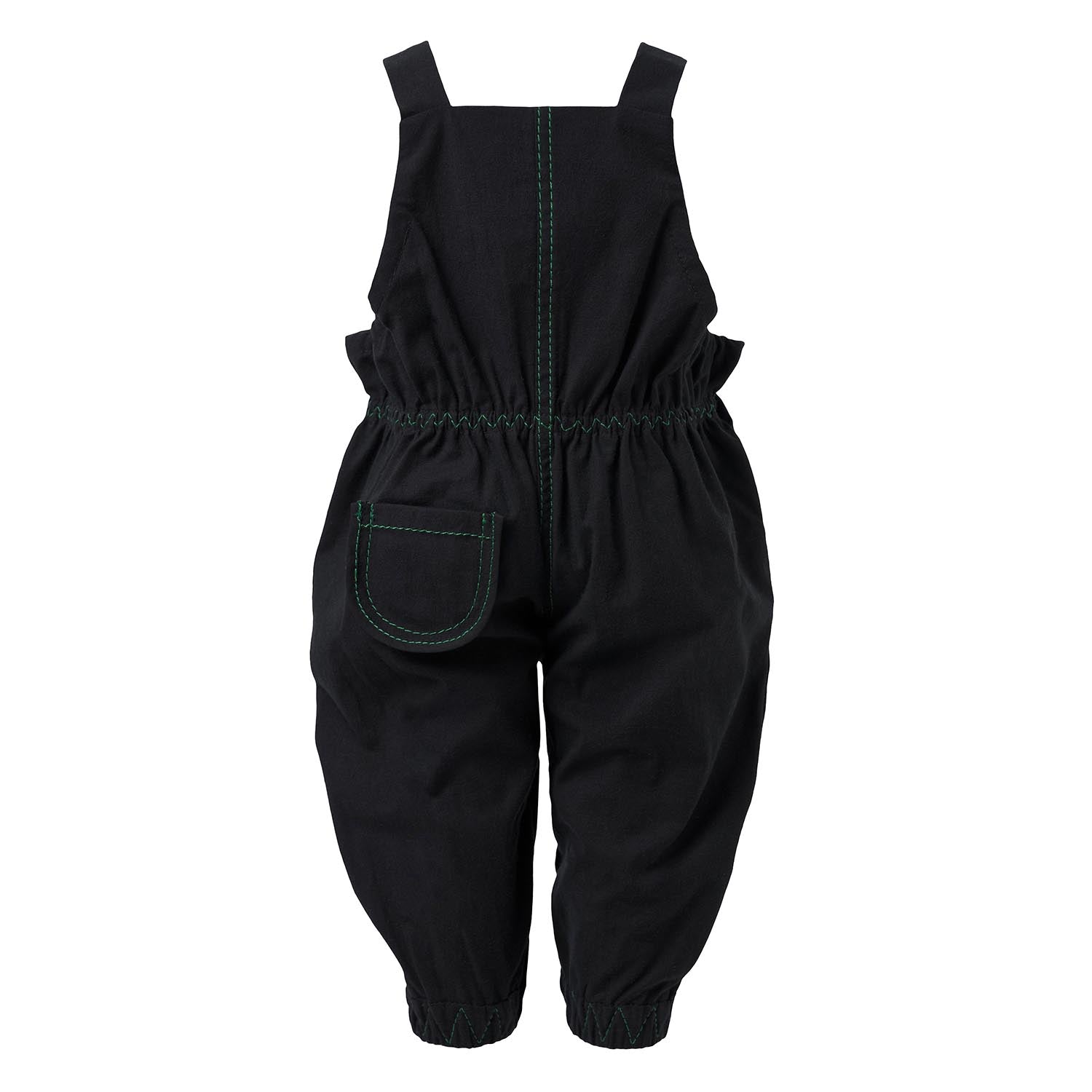 Baby Black Playsuit-1