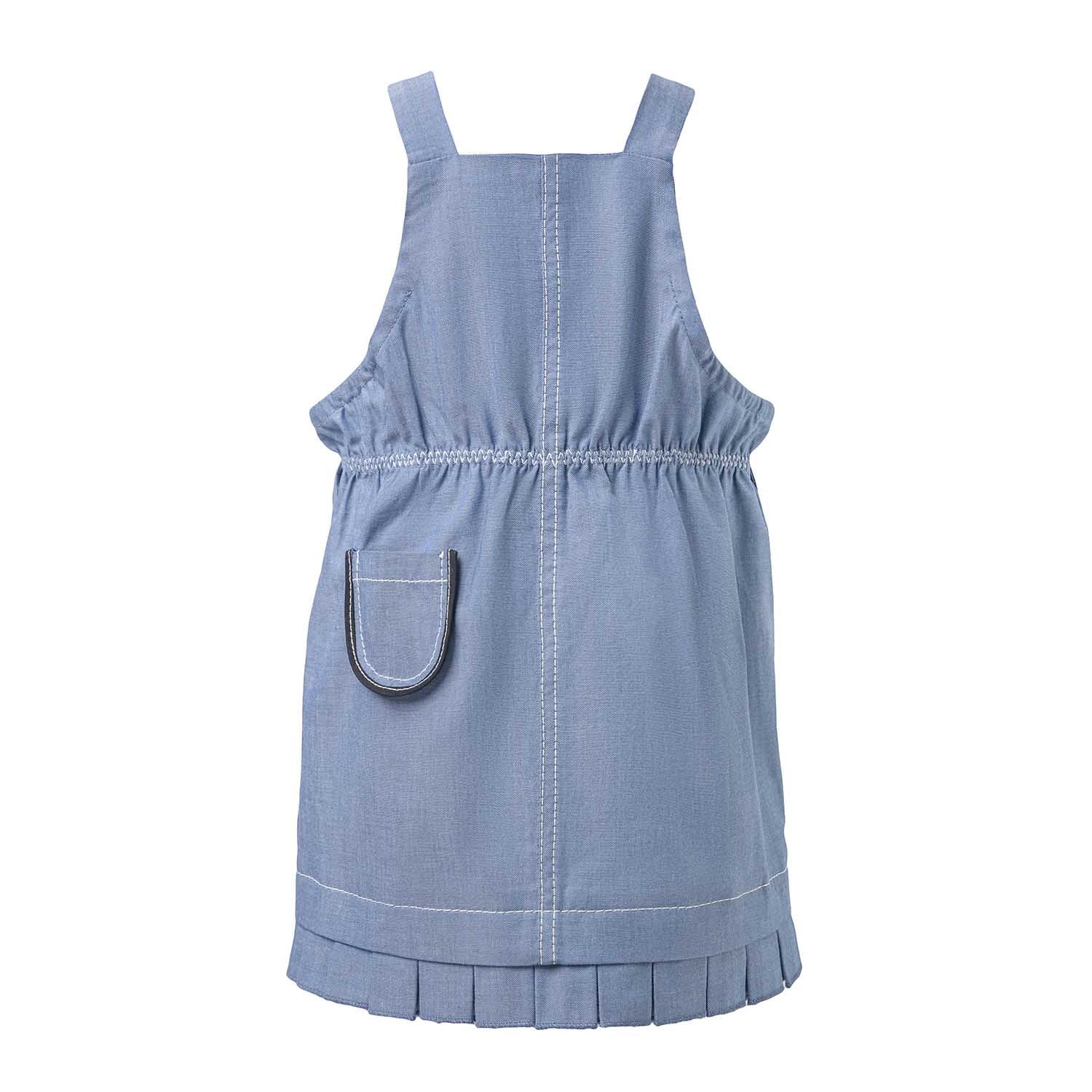 Baby Girls Denim Dress-1