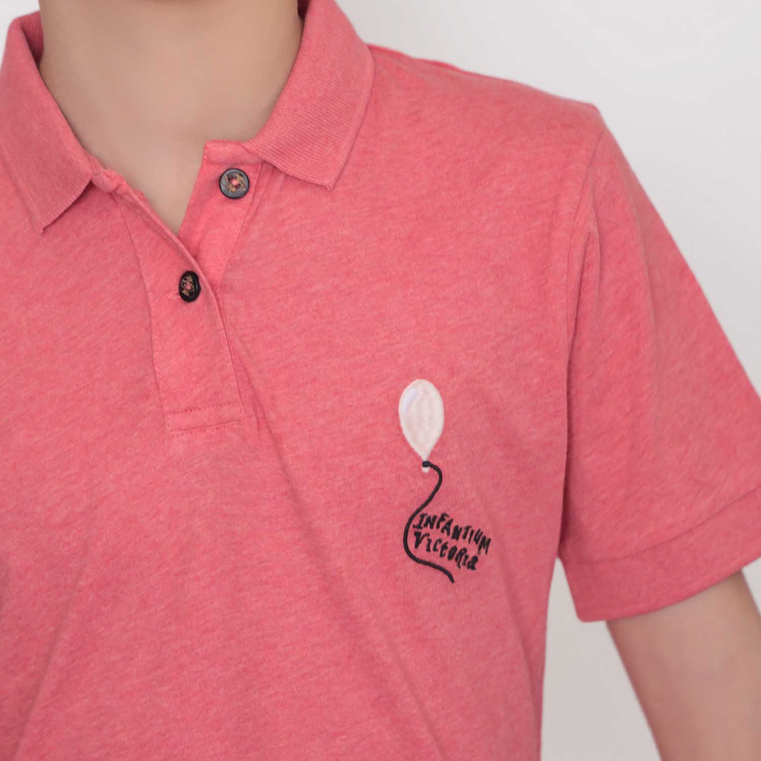 Red Polo Dress for Girls-2