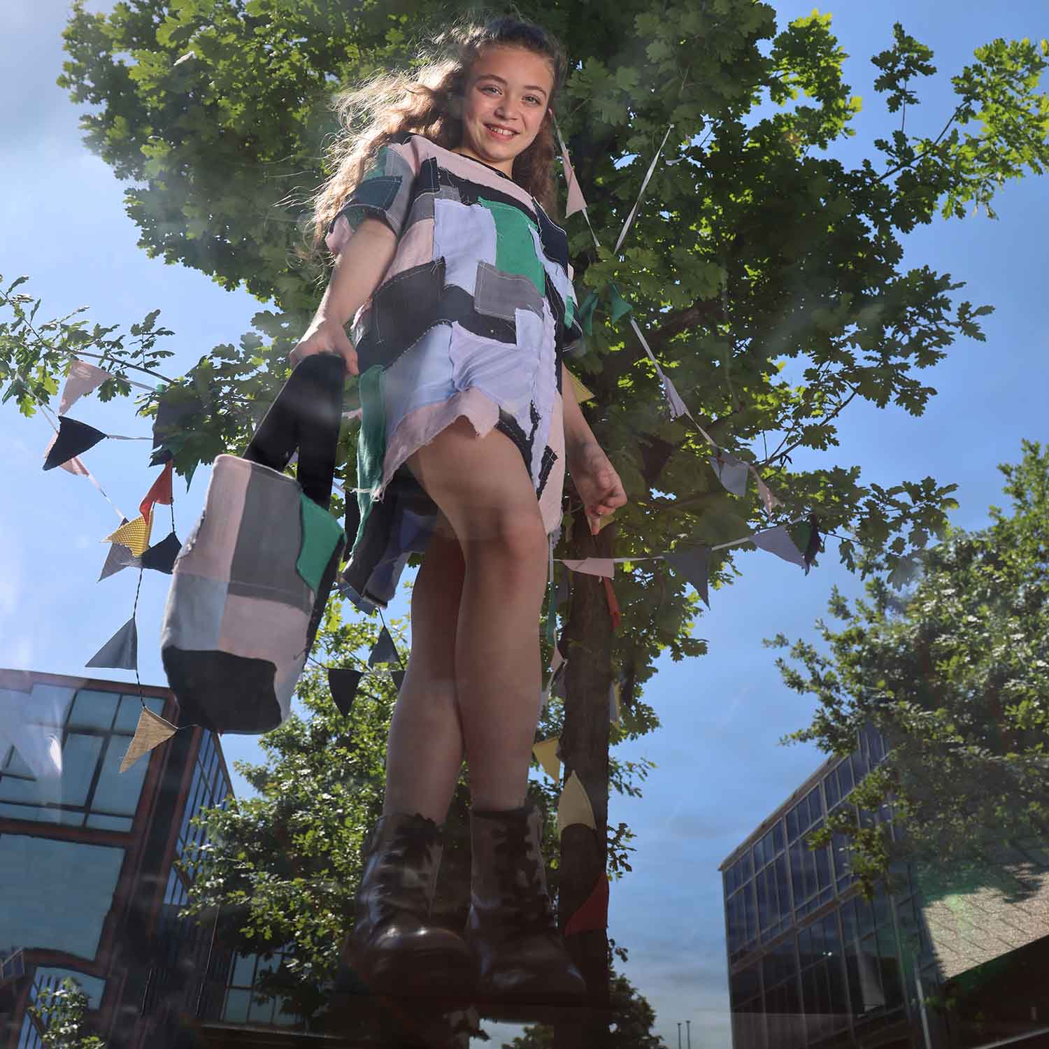 Cotton Patchwork Bag-2