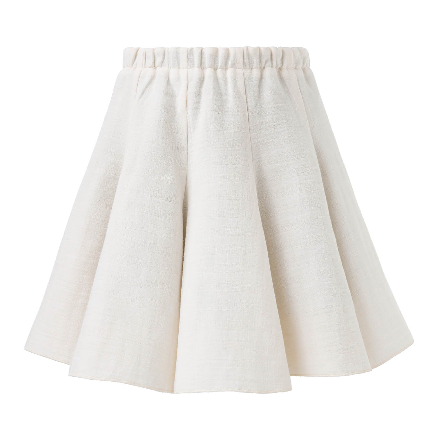 White Circle Skirt-0