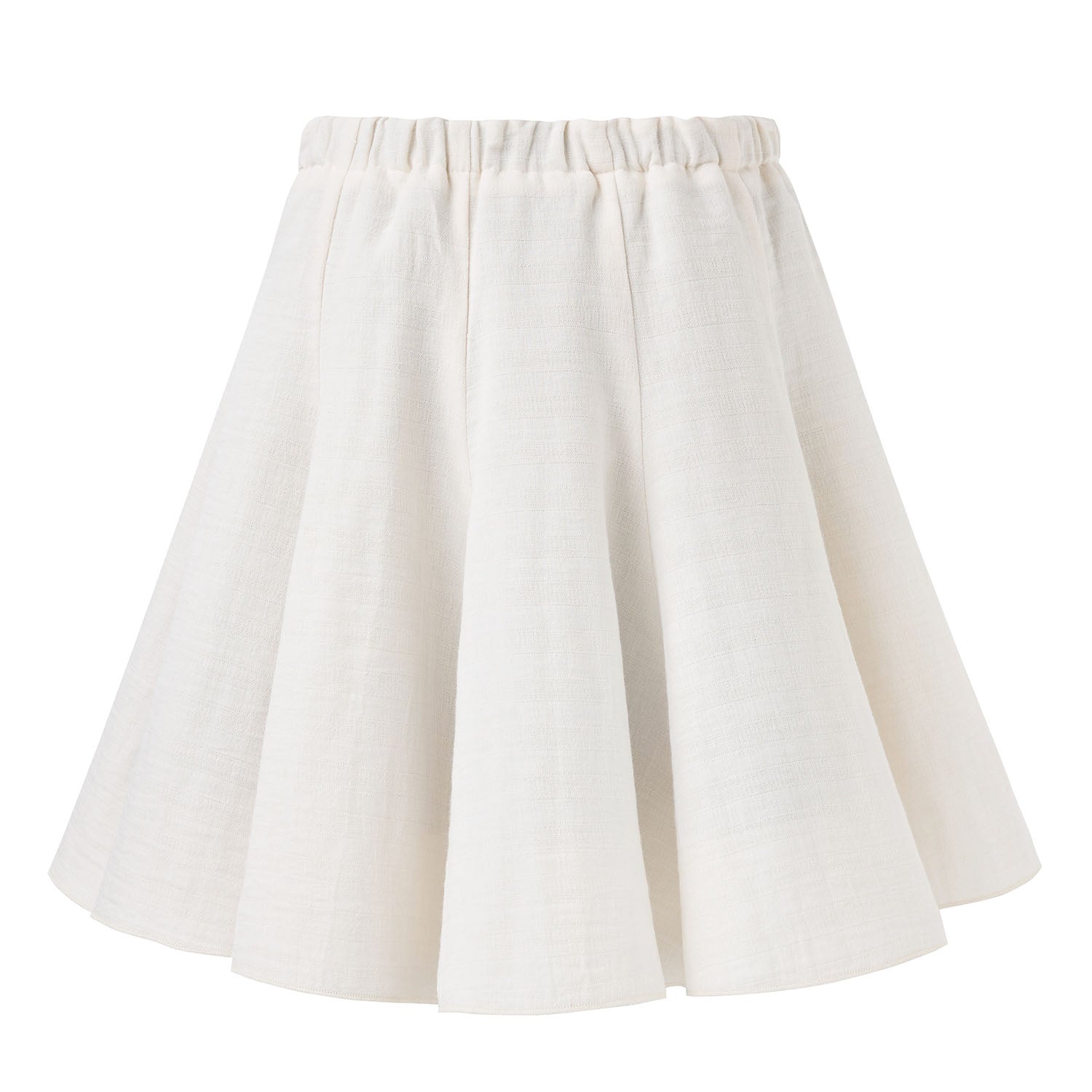 White Circle Skirt-2