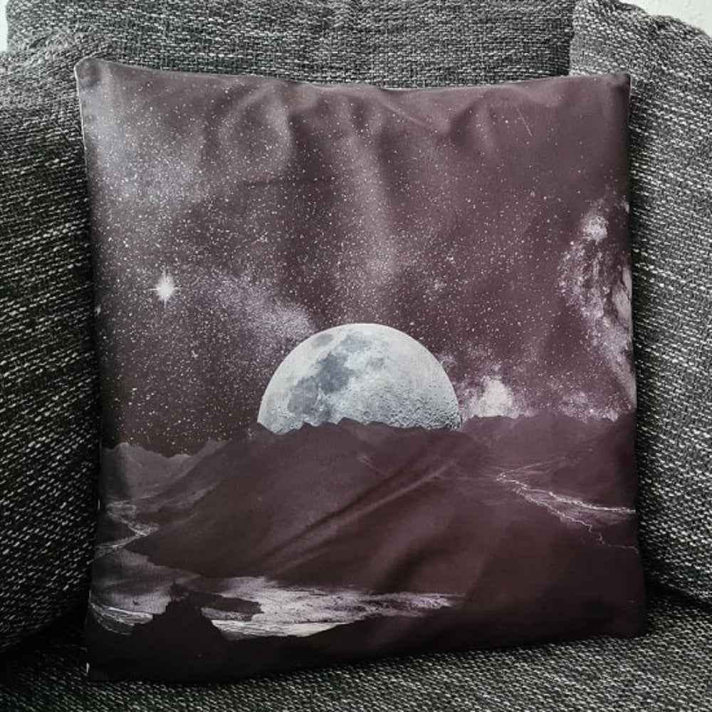 Kissenbezug Berge, Mond & Sterne  - 45cm x 45cm