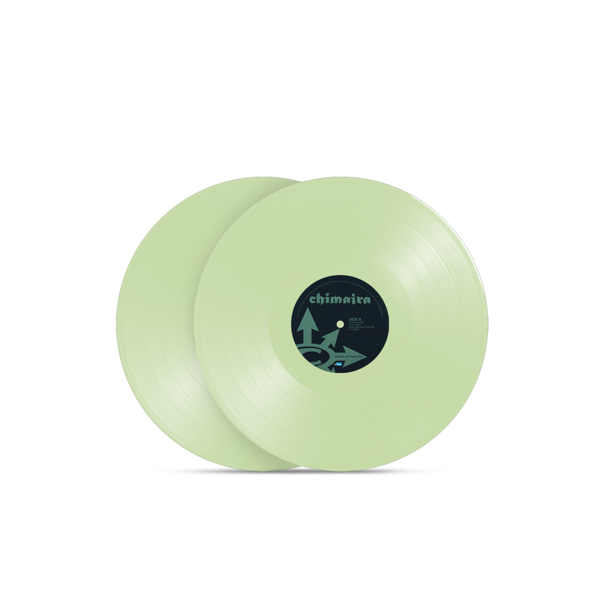 Doppelvinyl Crown Of Phantoms 12" 180g glow in the dark grün | MNRK Heavy EU