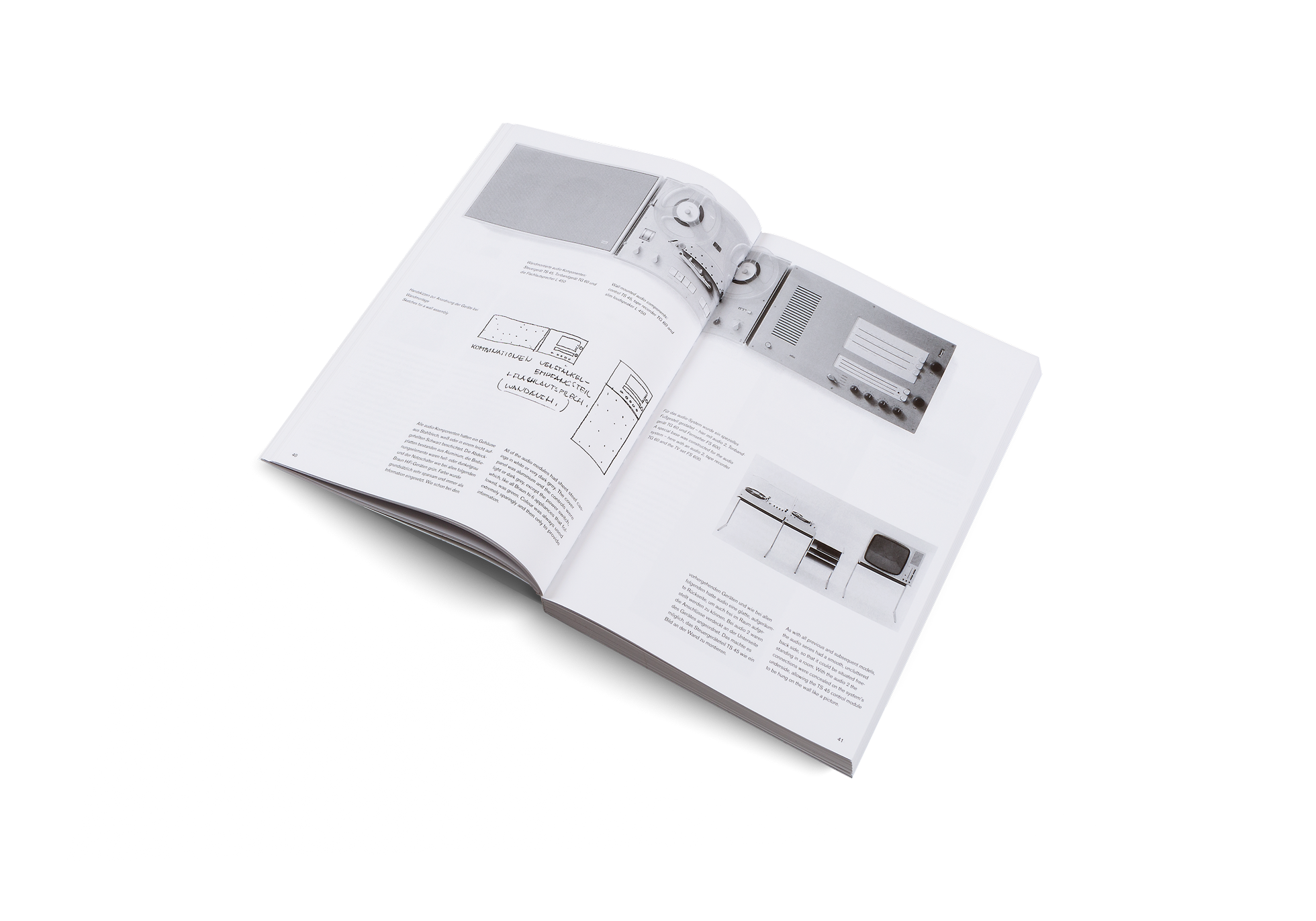 Detailansicht des Less but Better Buchs, hochwertige Papierqualität