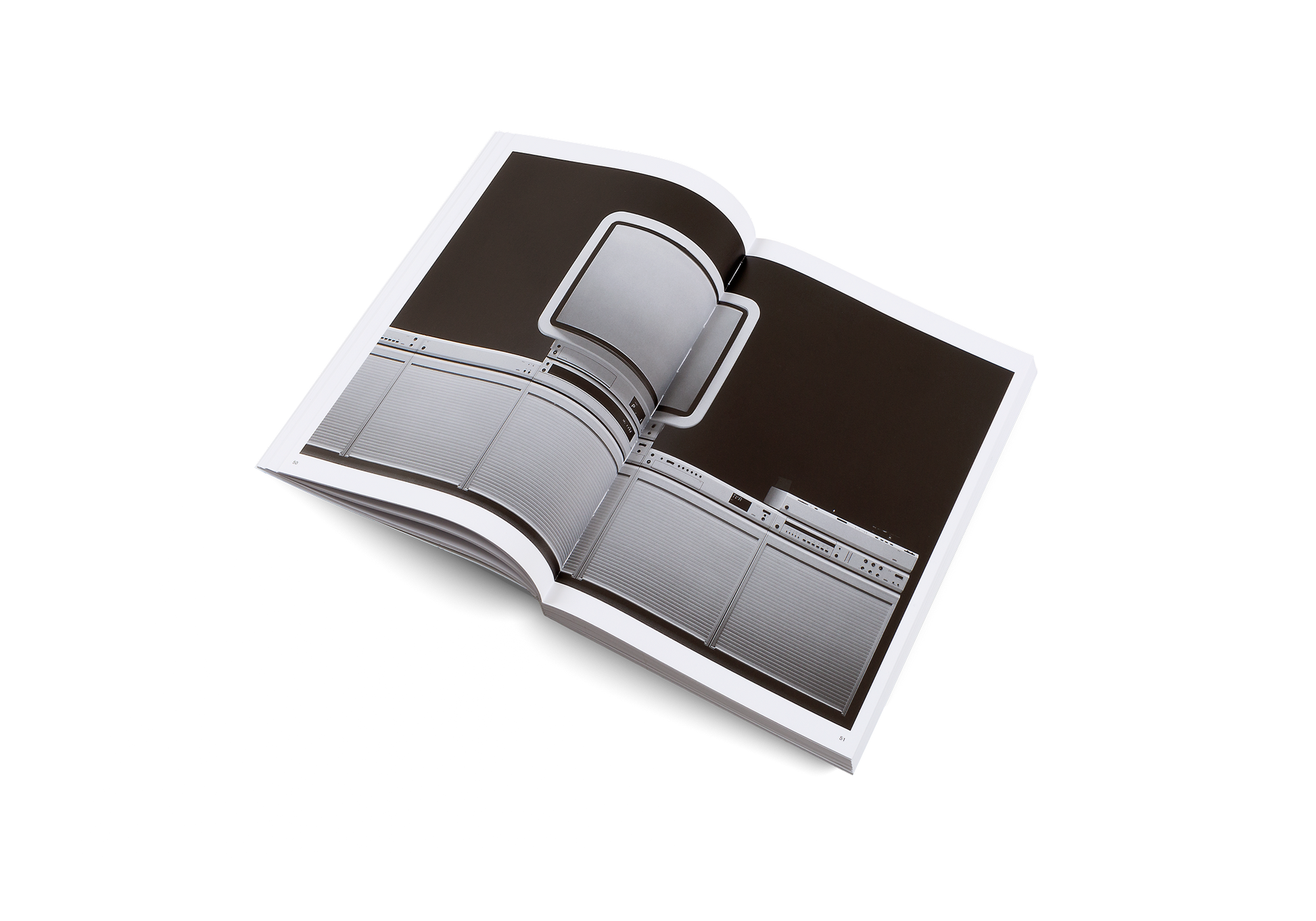 Less but Better Buch im offenen Zustand, gut lesbare Schrift