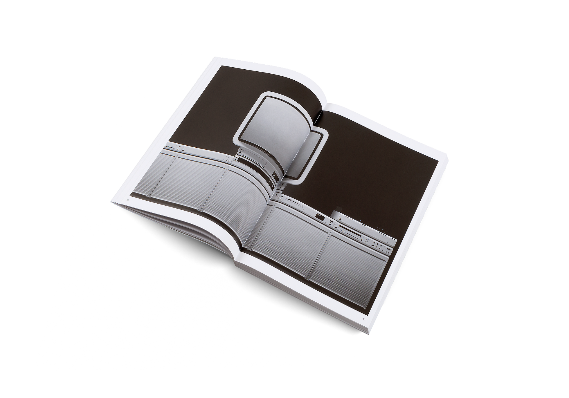 Less but Better Buch im offenen Zustand, gut lesbare Schrift