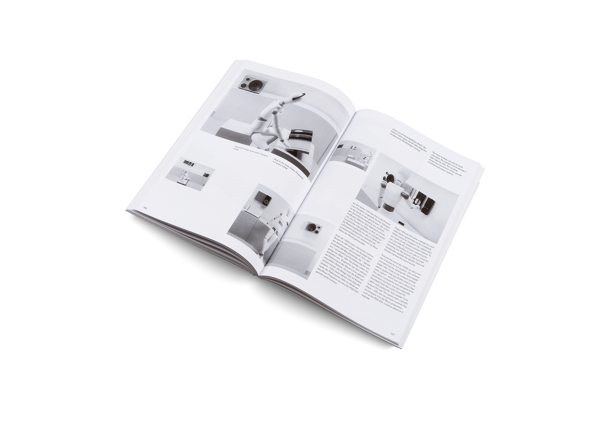 Less but Better Buch neben Schreibutensilien, stilvolle Präsentation