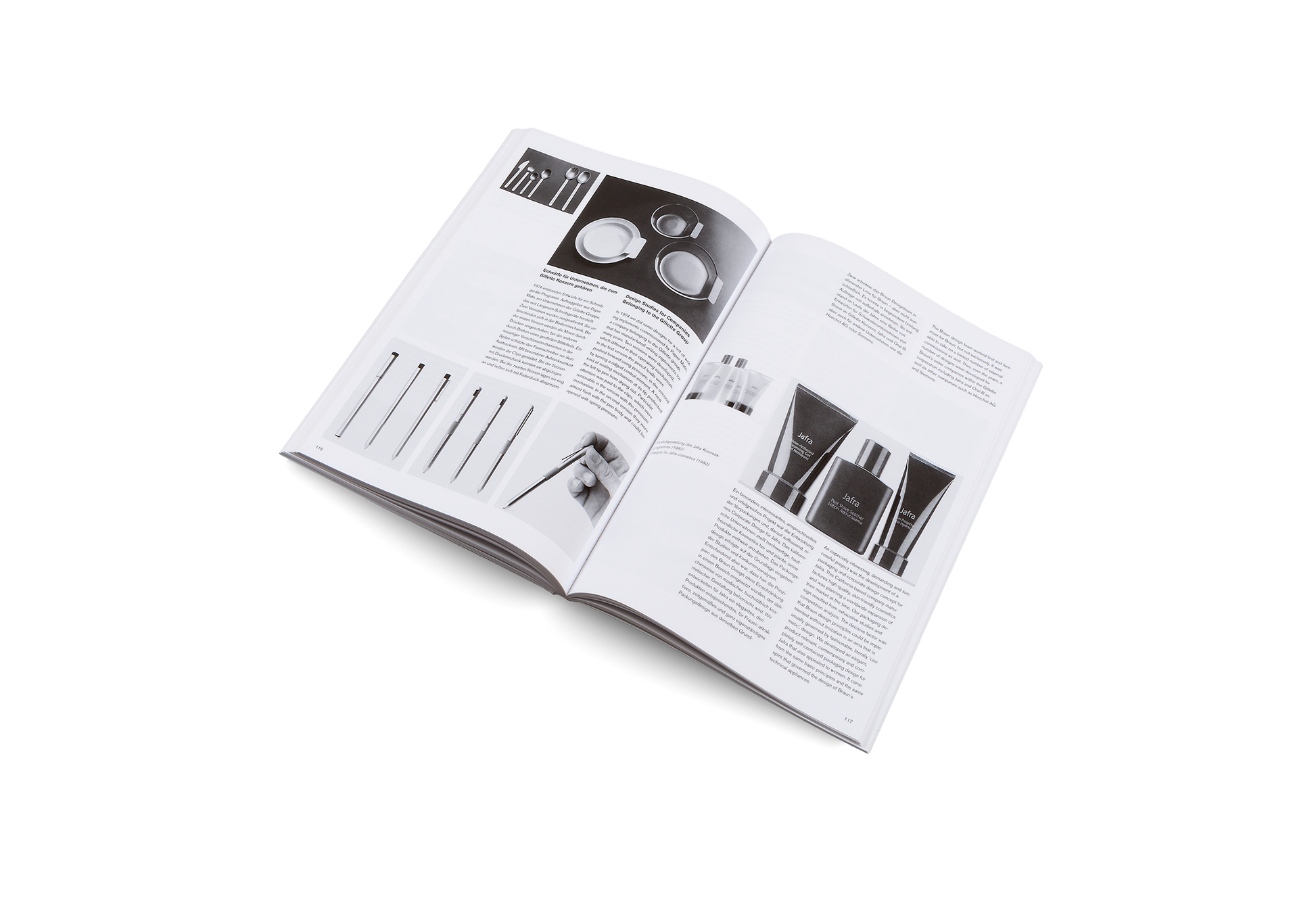 Less but Better Buch mit Lesezeichen, ansprechendes Design