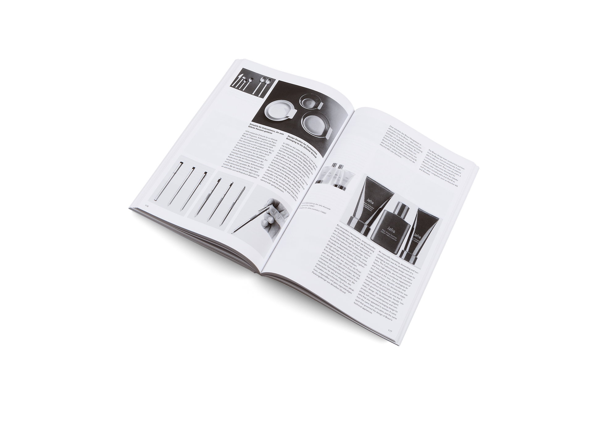 Less but Better Buch mit Lesezeichen, ansprechendes Design