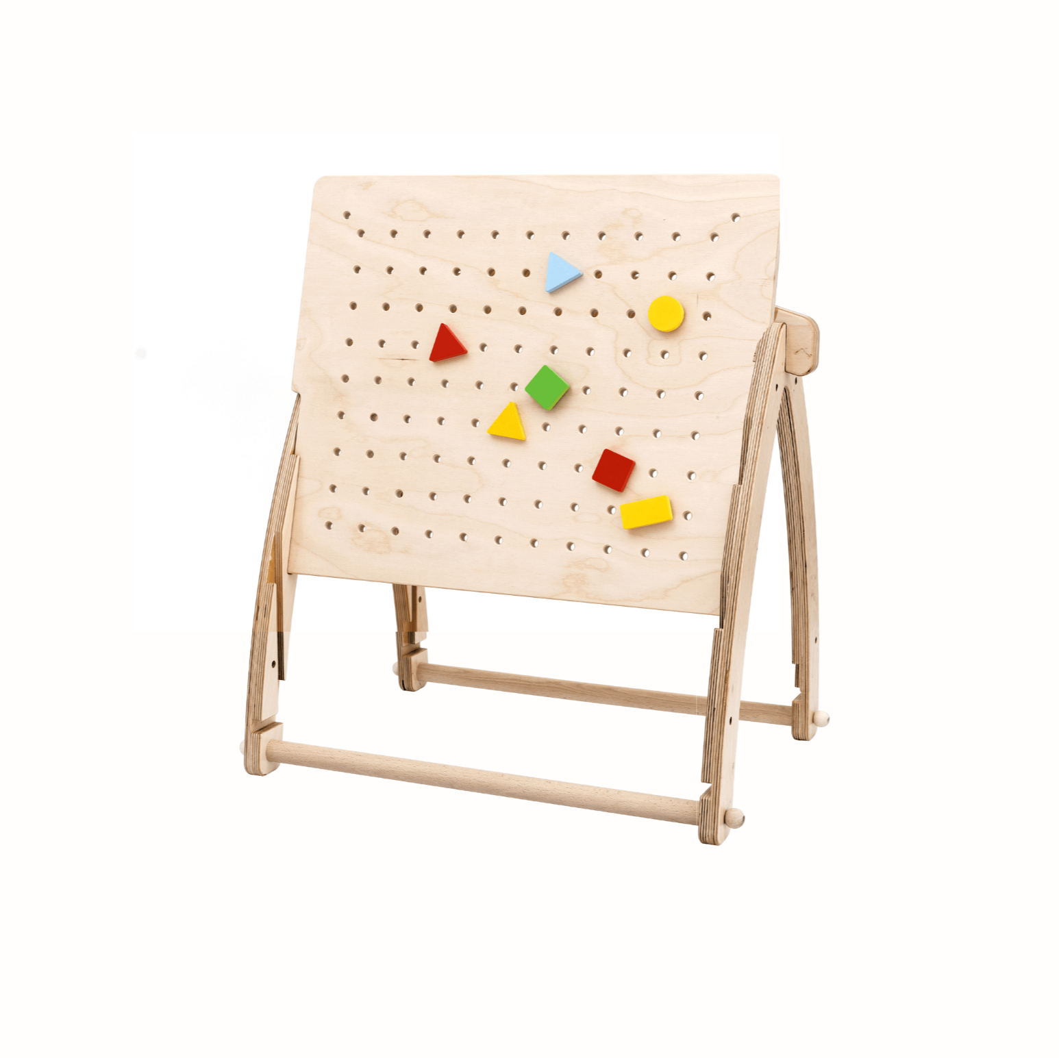 Lochplatte in Grau, robustes Material für industrielle Nutzung