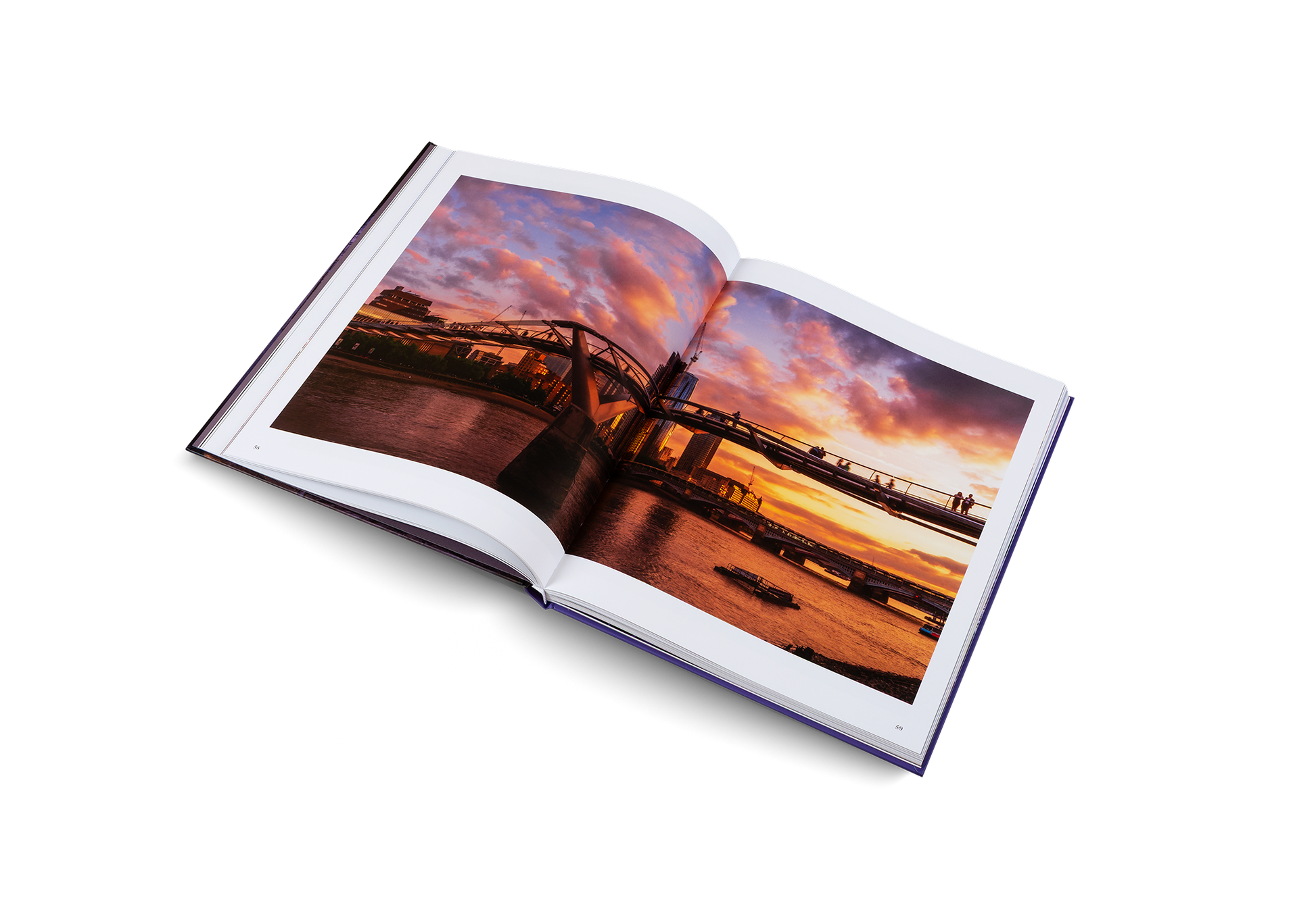 Serge Ramelli London Bild, historische Architektur im Abendlicht