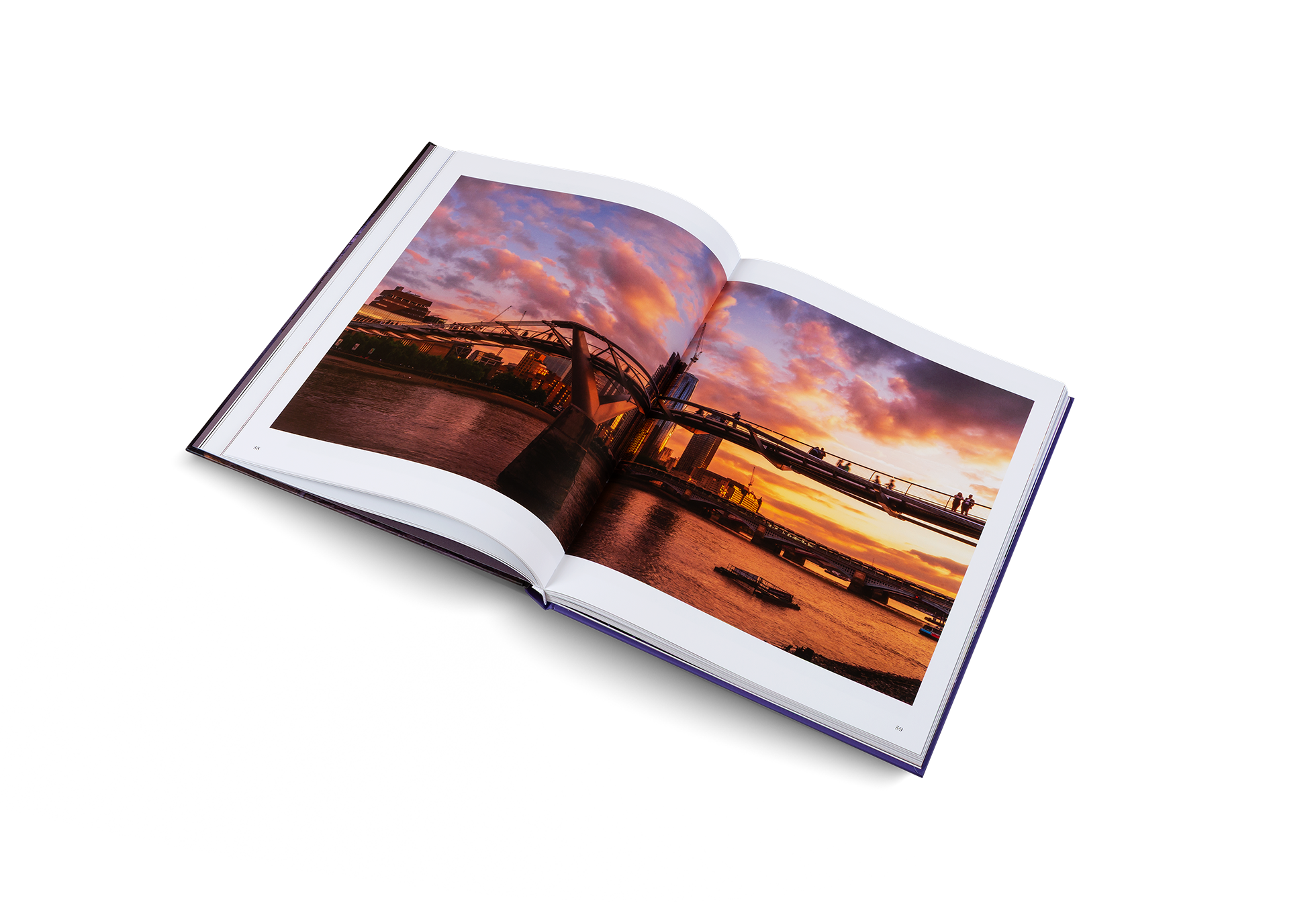 Serge Ramelli London Bild, historische Architektur im Abendlicht